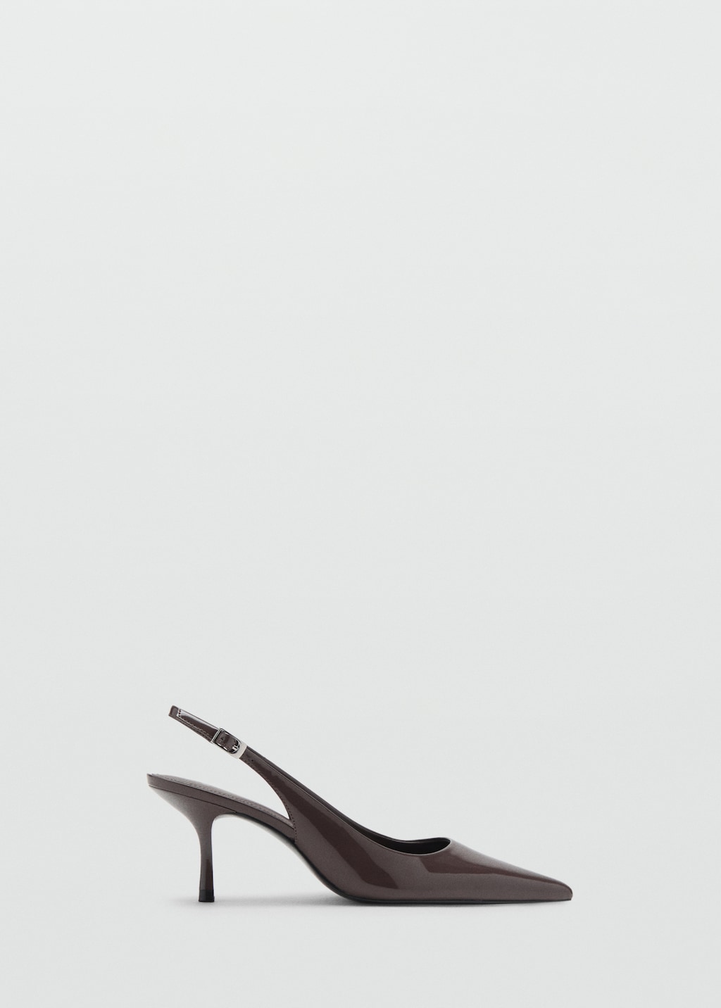Patent heeled shoes - image 2