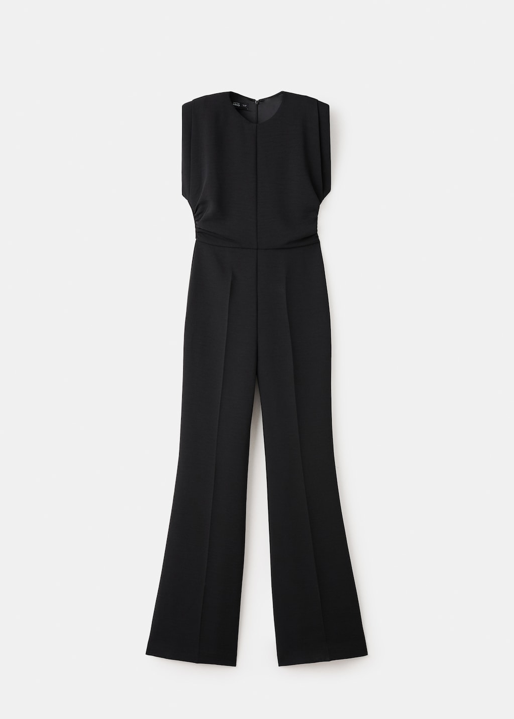 Mango Ruched long jumpsuit