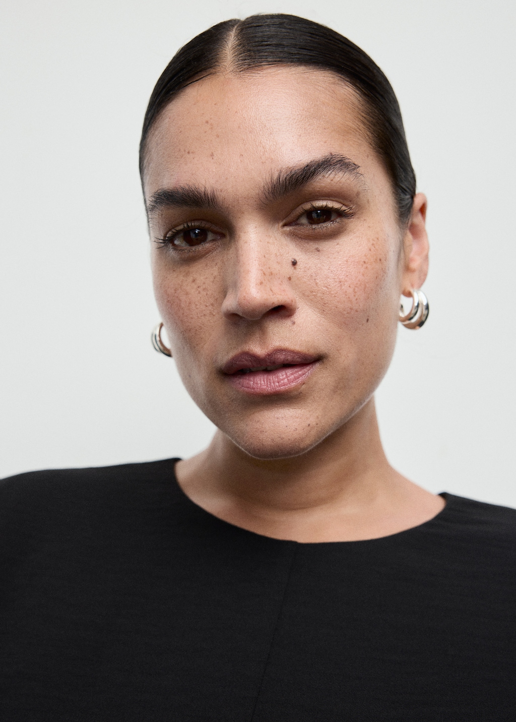 Ruched long jumpsuit