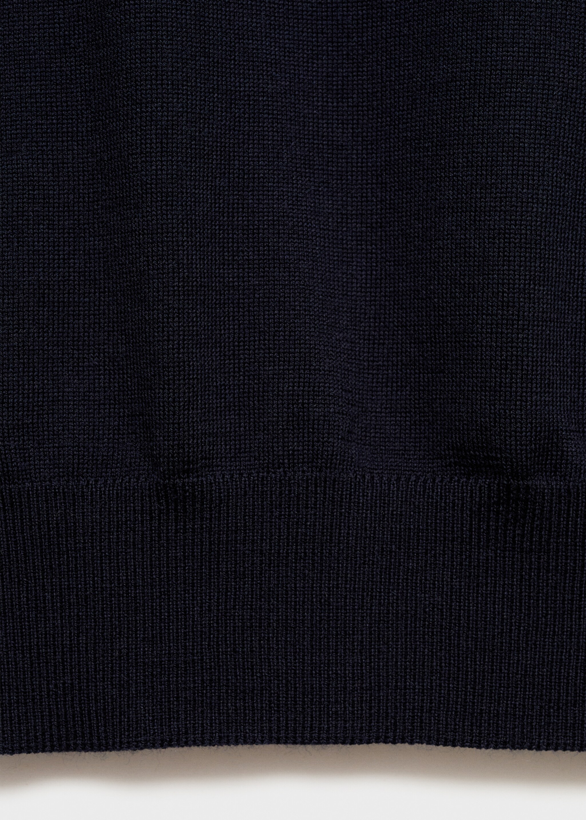Strickpullover aus 100 % Wolle mit Polo-Kragen - Detail des Artikels 0