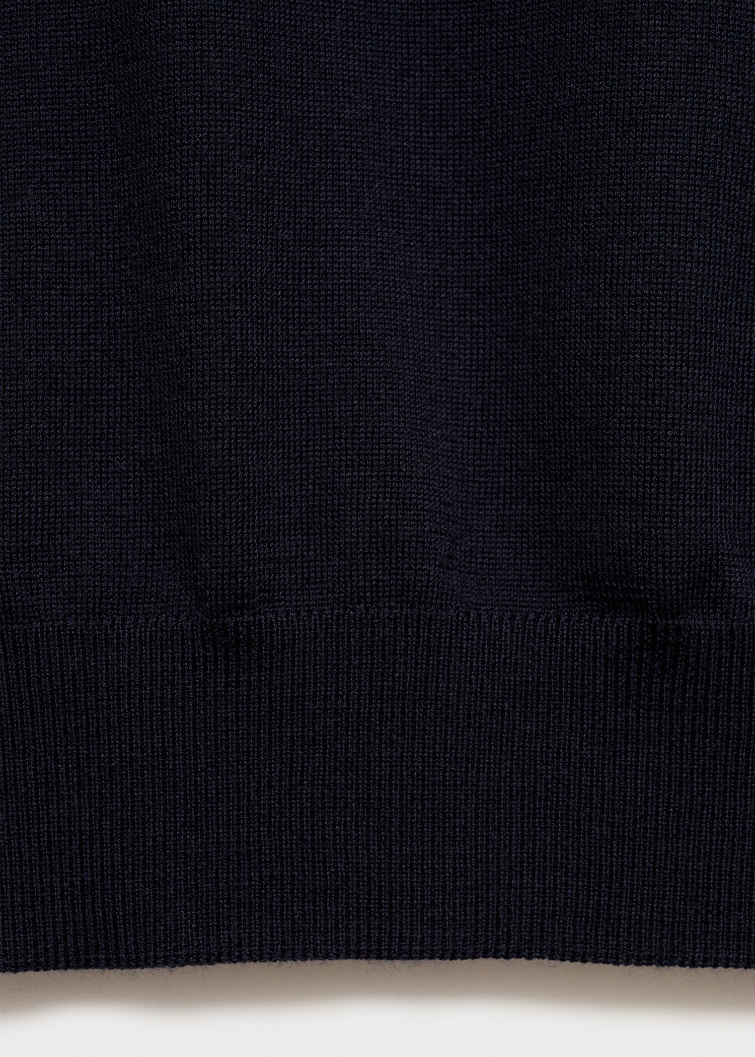 Sweter polo z dzianiny z 100% wełny - Szczegóły artykułu 0