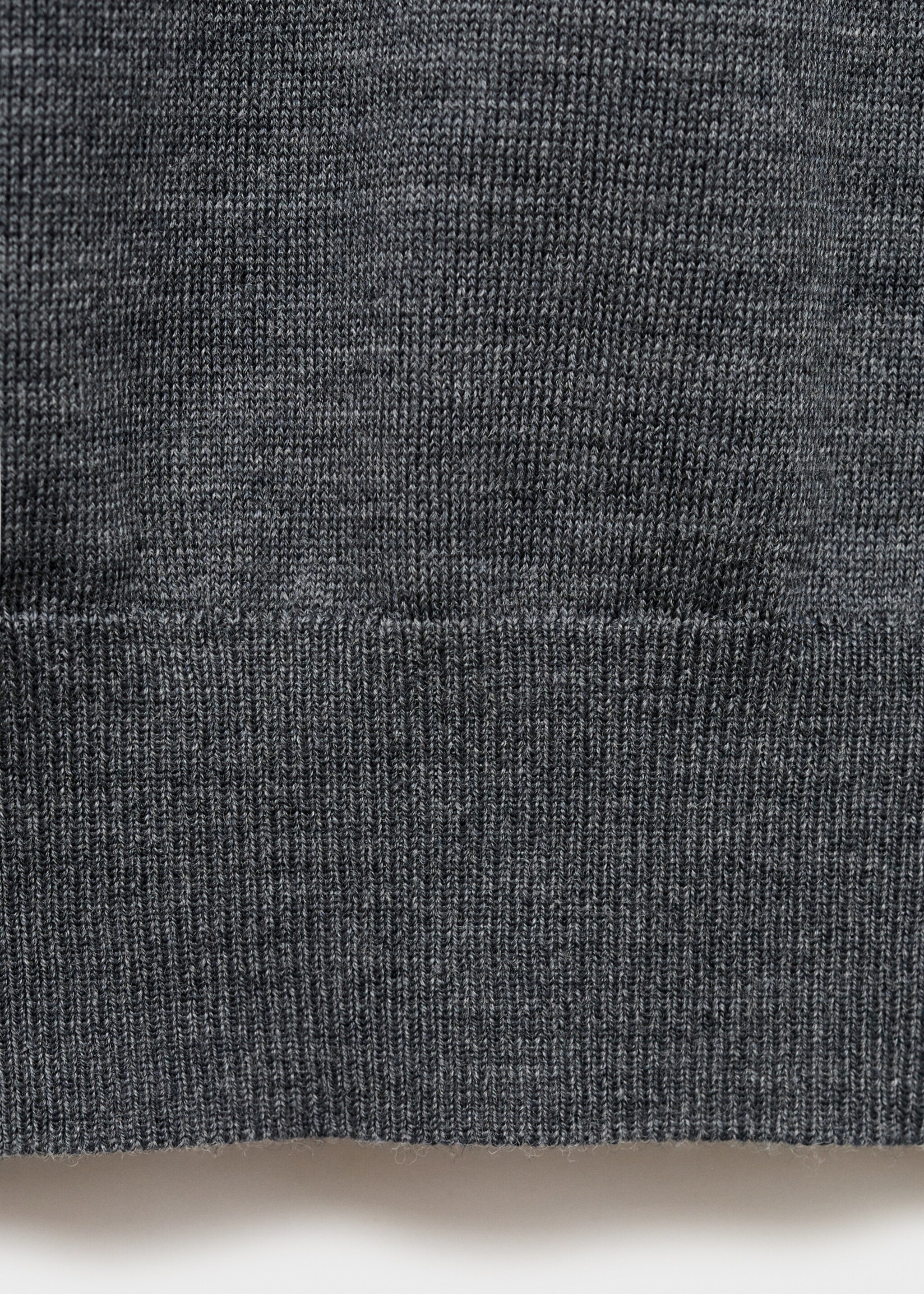 Strickpullover aus 100 % Wolle mit Polo-Kragen - Detail des Artikels 0