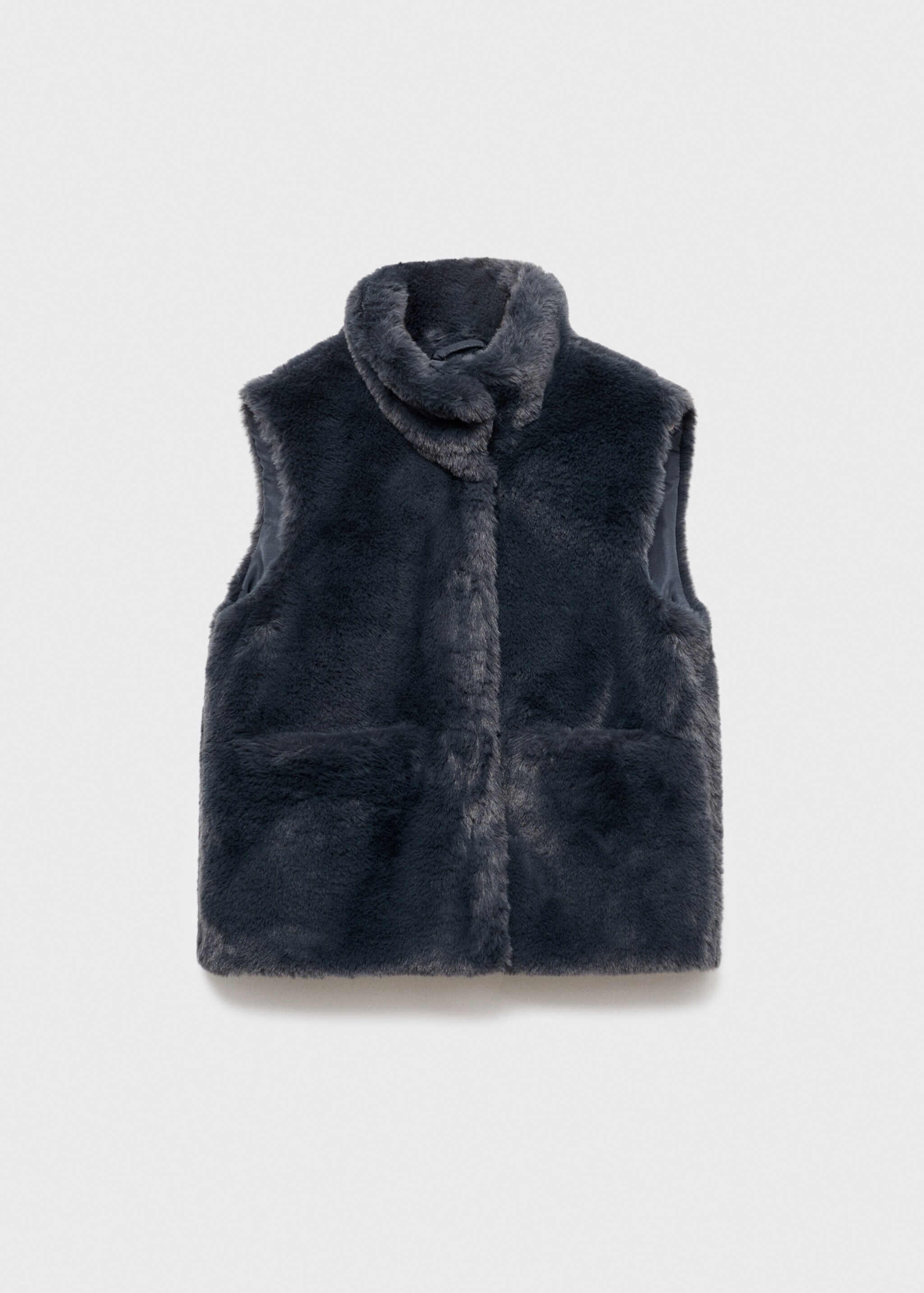 Waistcoat canela - Article without model, Charcoal. Ref: 17085971-00.
