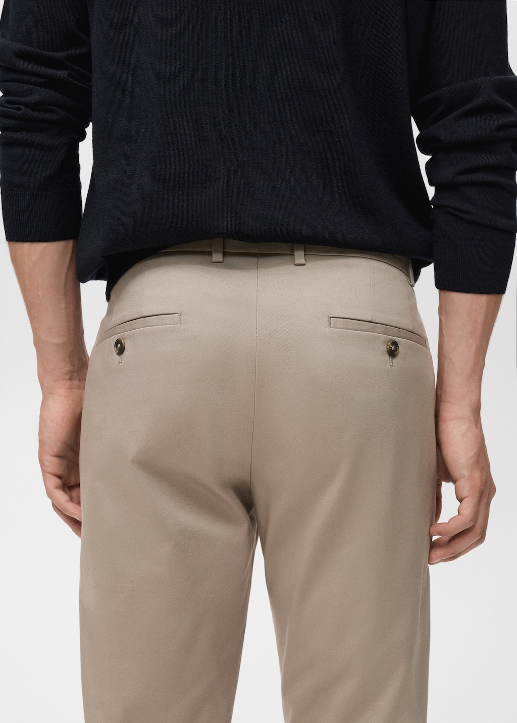 Dublino slim-fit chino pants