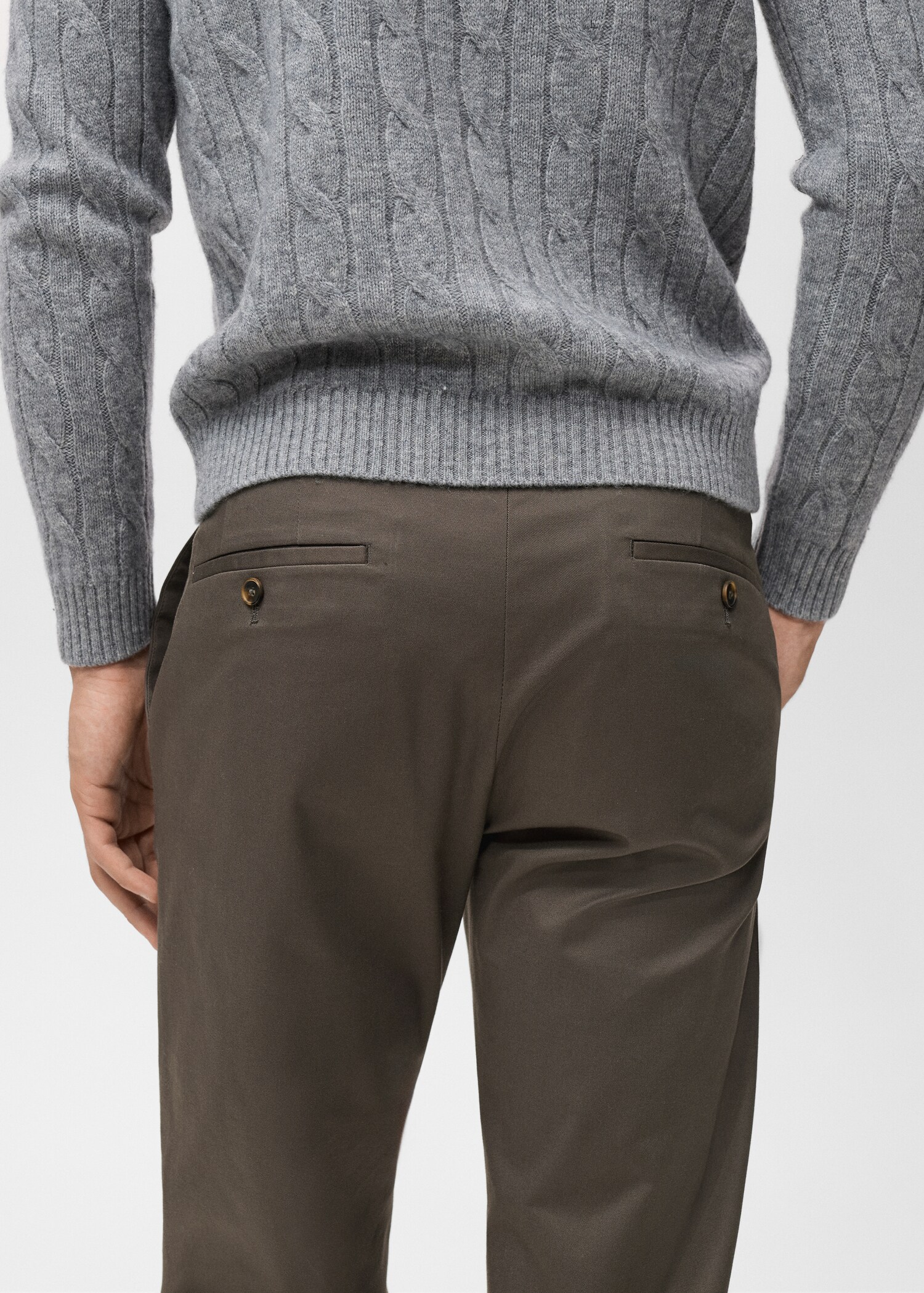 Dublino slim-fit chino trousers - Details of the article 6