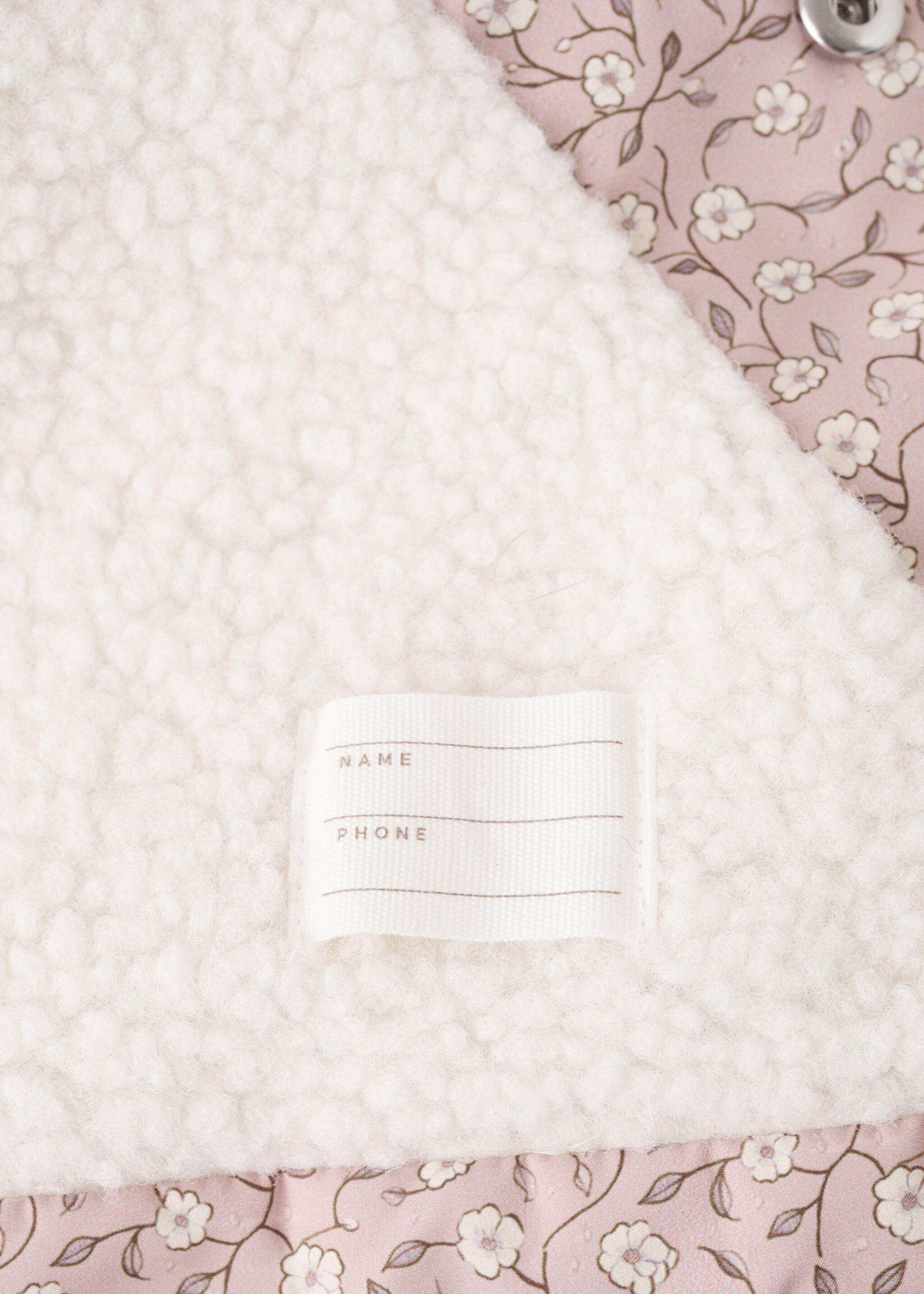 Floral sheepskin anorak - تفاصيل المنتج 0, وردي. Ref: 17085984-00.
