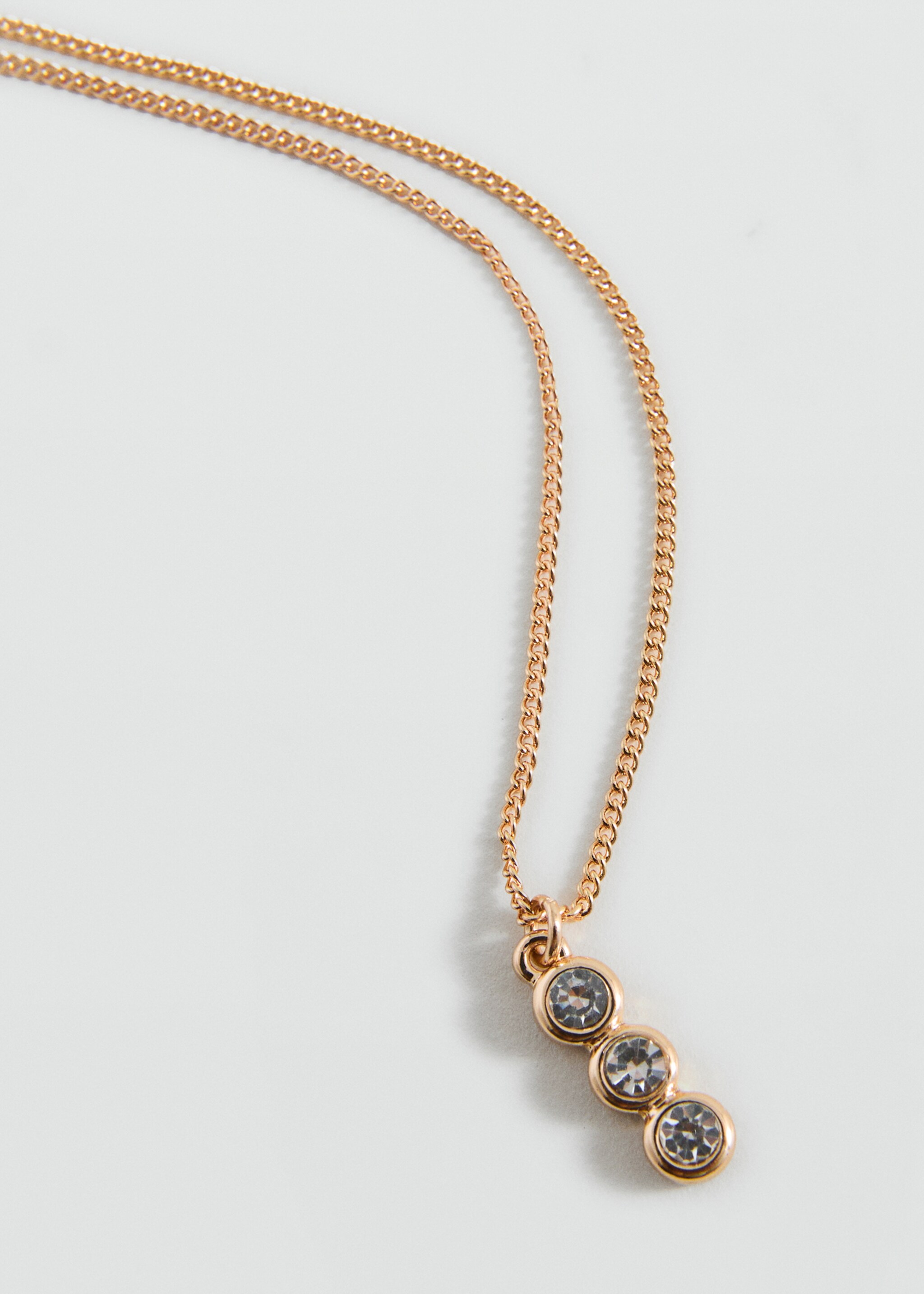Necklace and earrings set - Medium plane, Gold. Ref: 17085986-00.