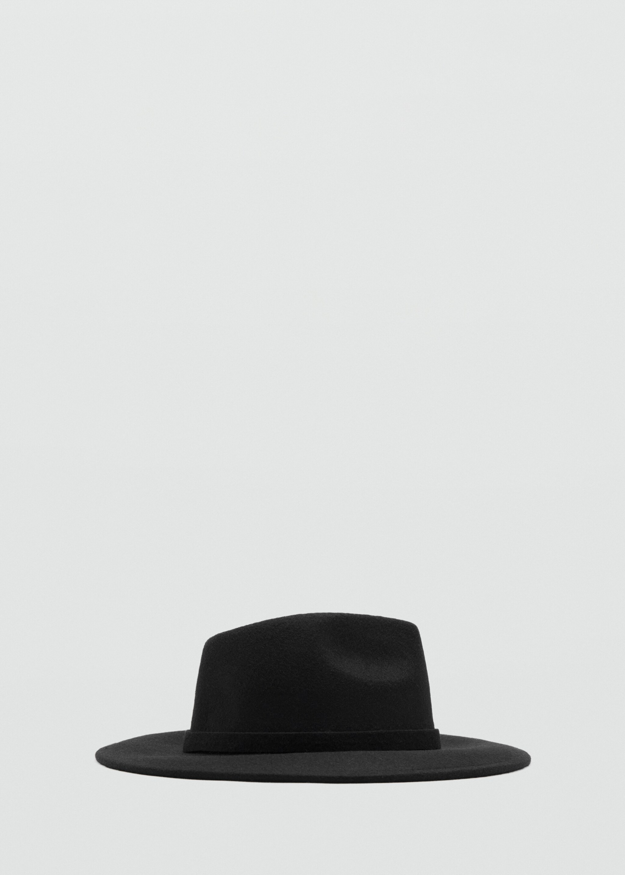 Chapeau 100 % laine - Article sans modèle, Noir. Ref: 17085987-00.