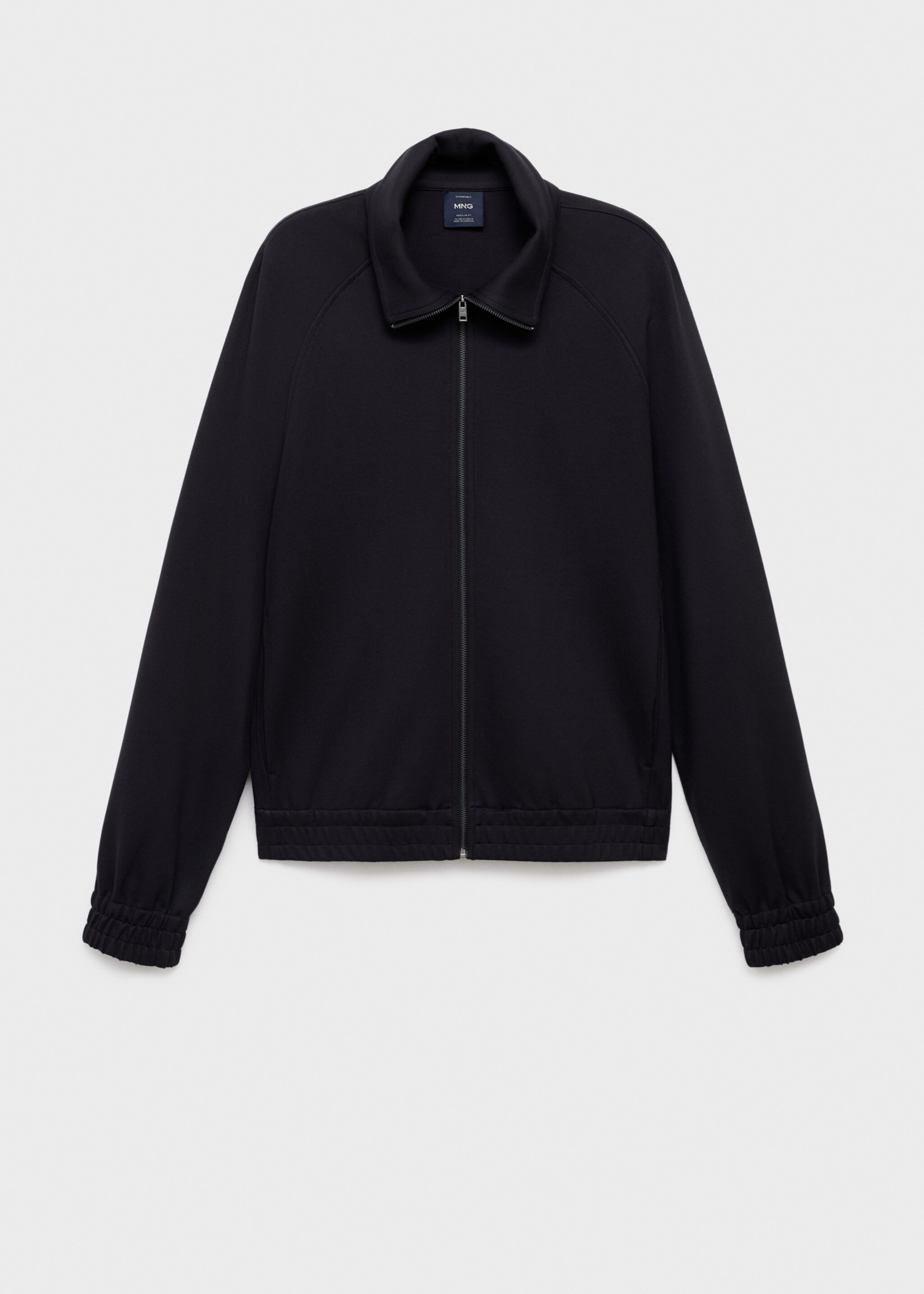 Regular-fit zip-up hoodie - Article without model, Navy. Ref: 17085988-00.