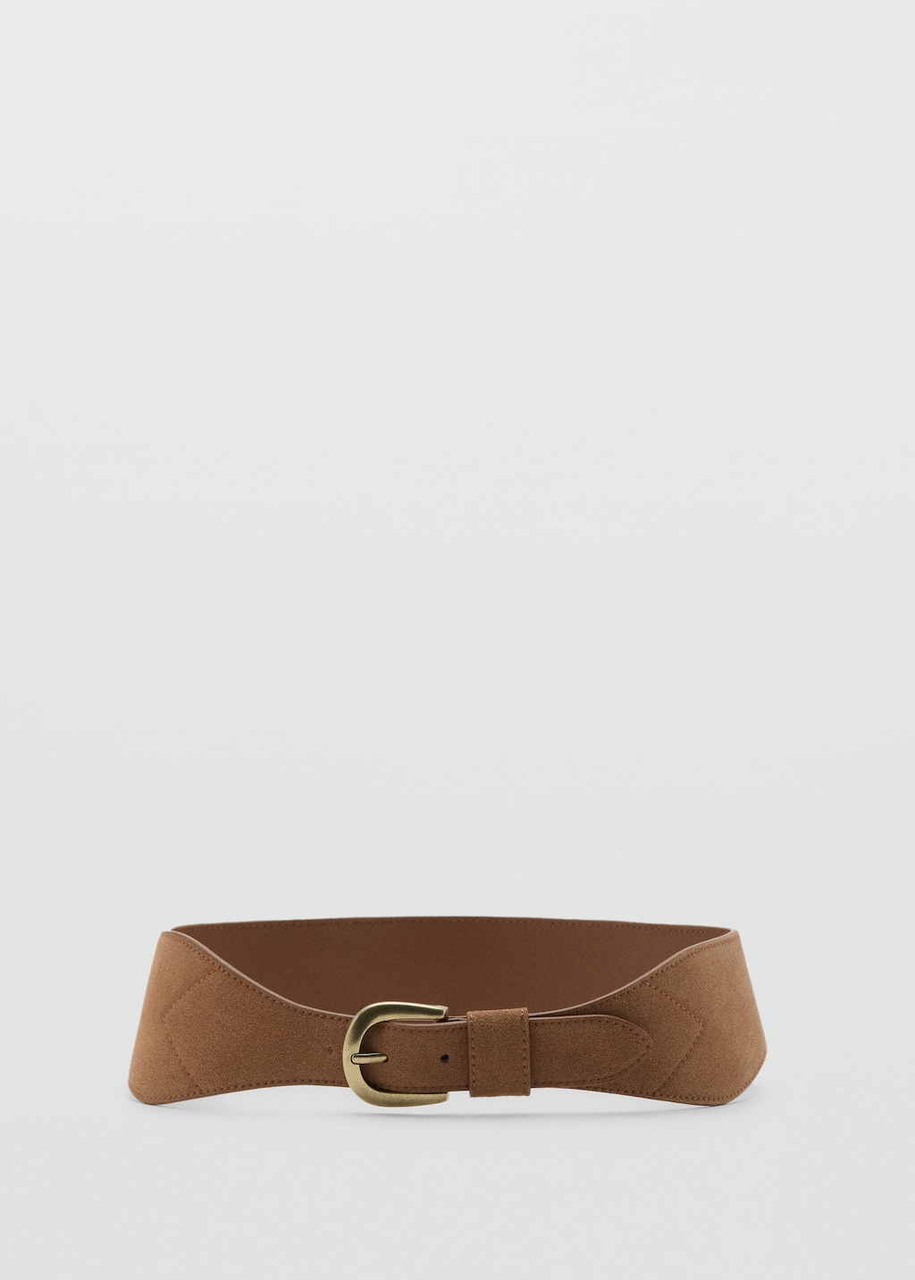 Suede obi belt
