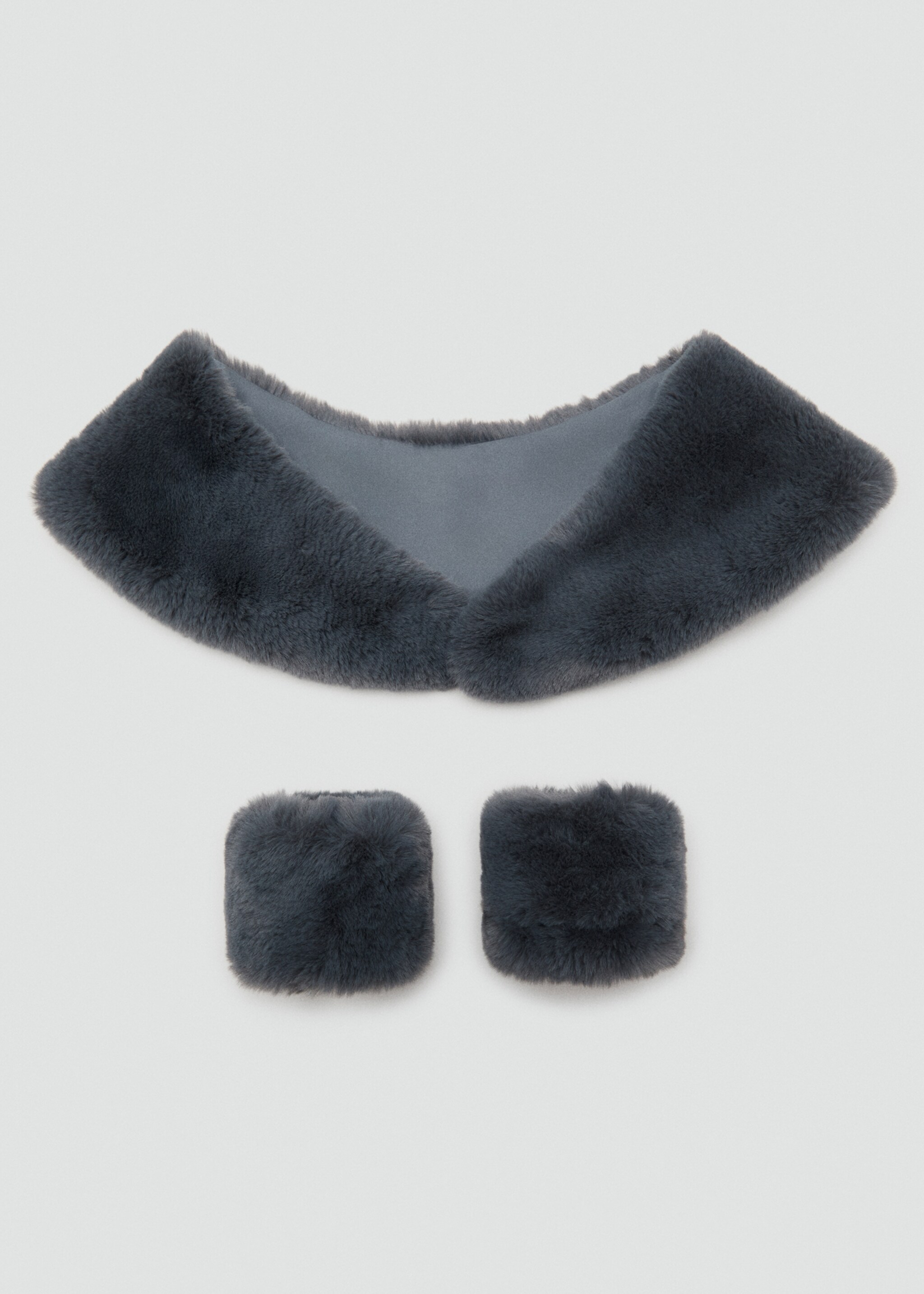 Hair wristbands - Details of the article 1, Grey. Ref: 17085993-00.