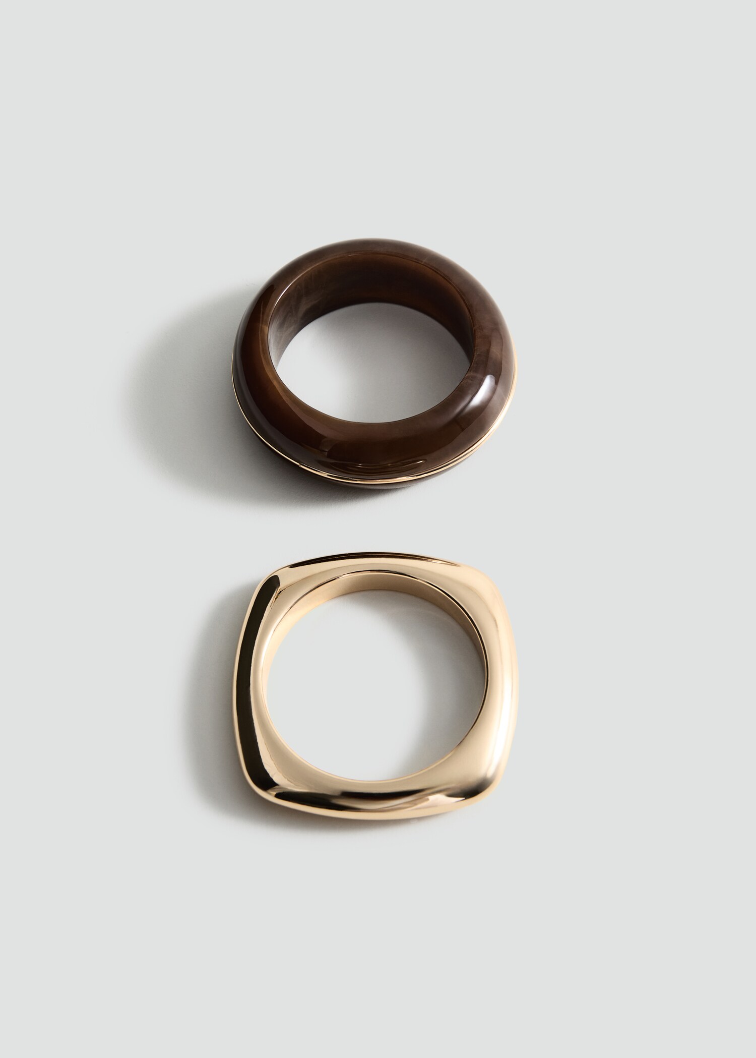 Pack of 2 rigid bracelets - Товар без моделі