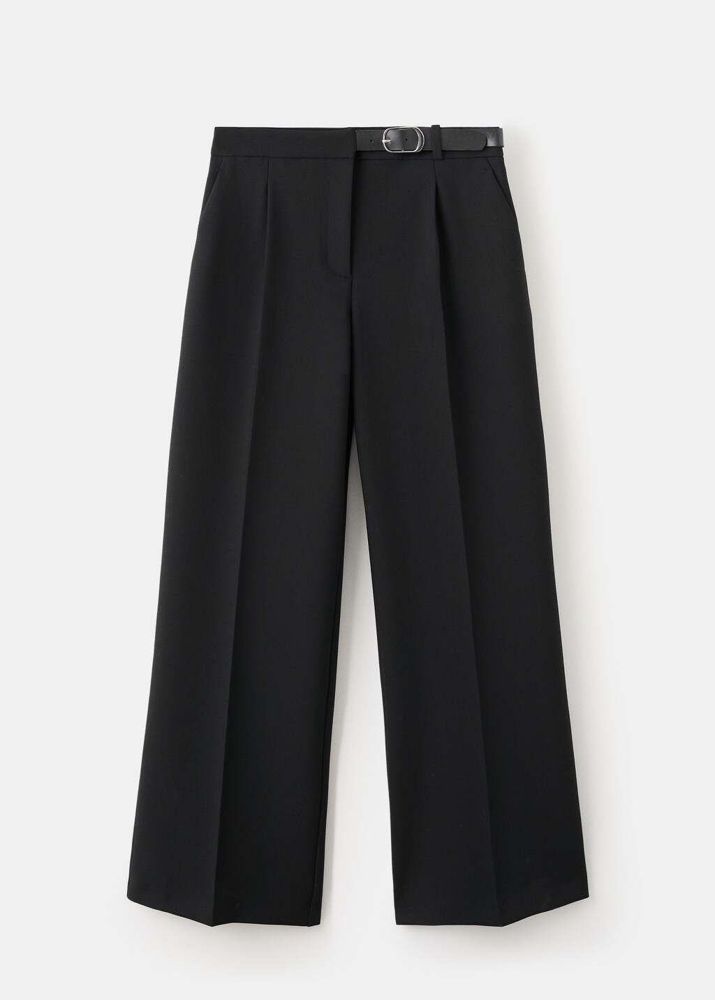 Combined trousers with belt - image 4