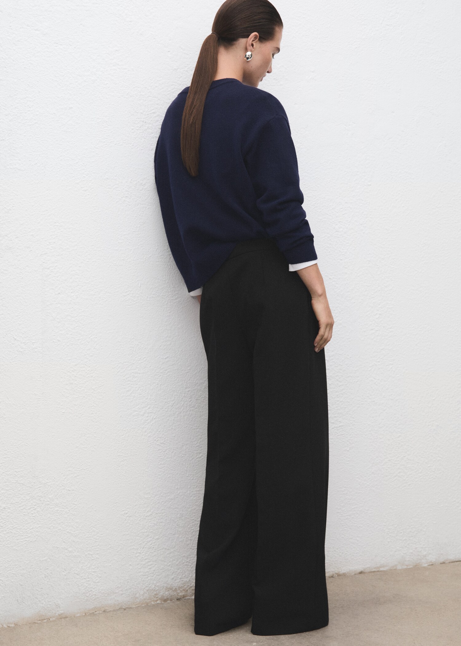 Combined belt trousers - Reverse of the article