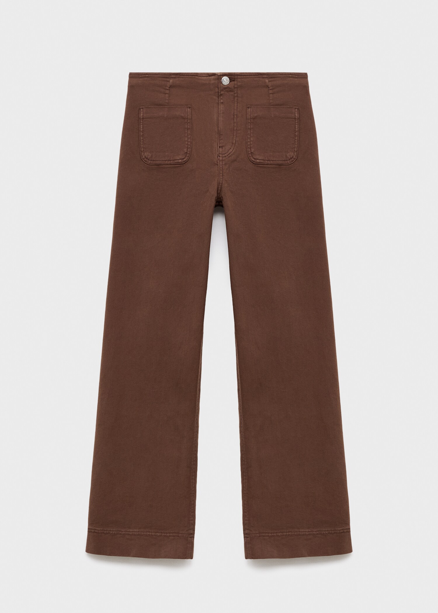 Jeans wideleg bolsillos - Artículo sin modelo