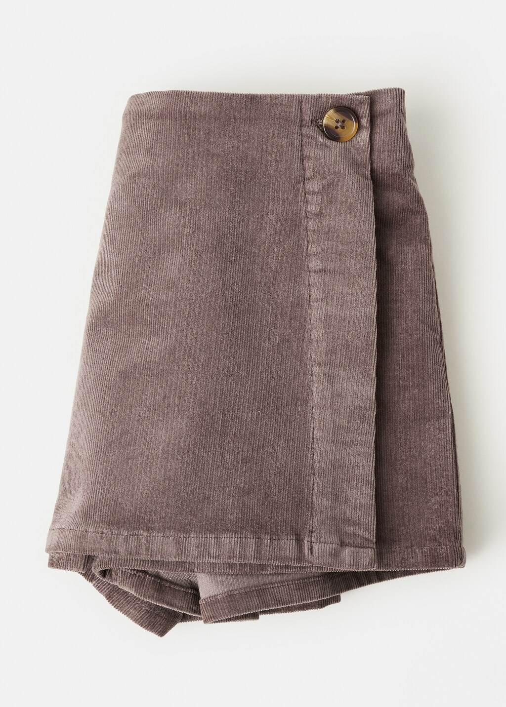 Cordoury skirt pants