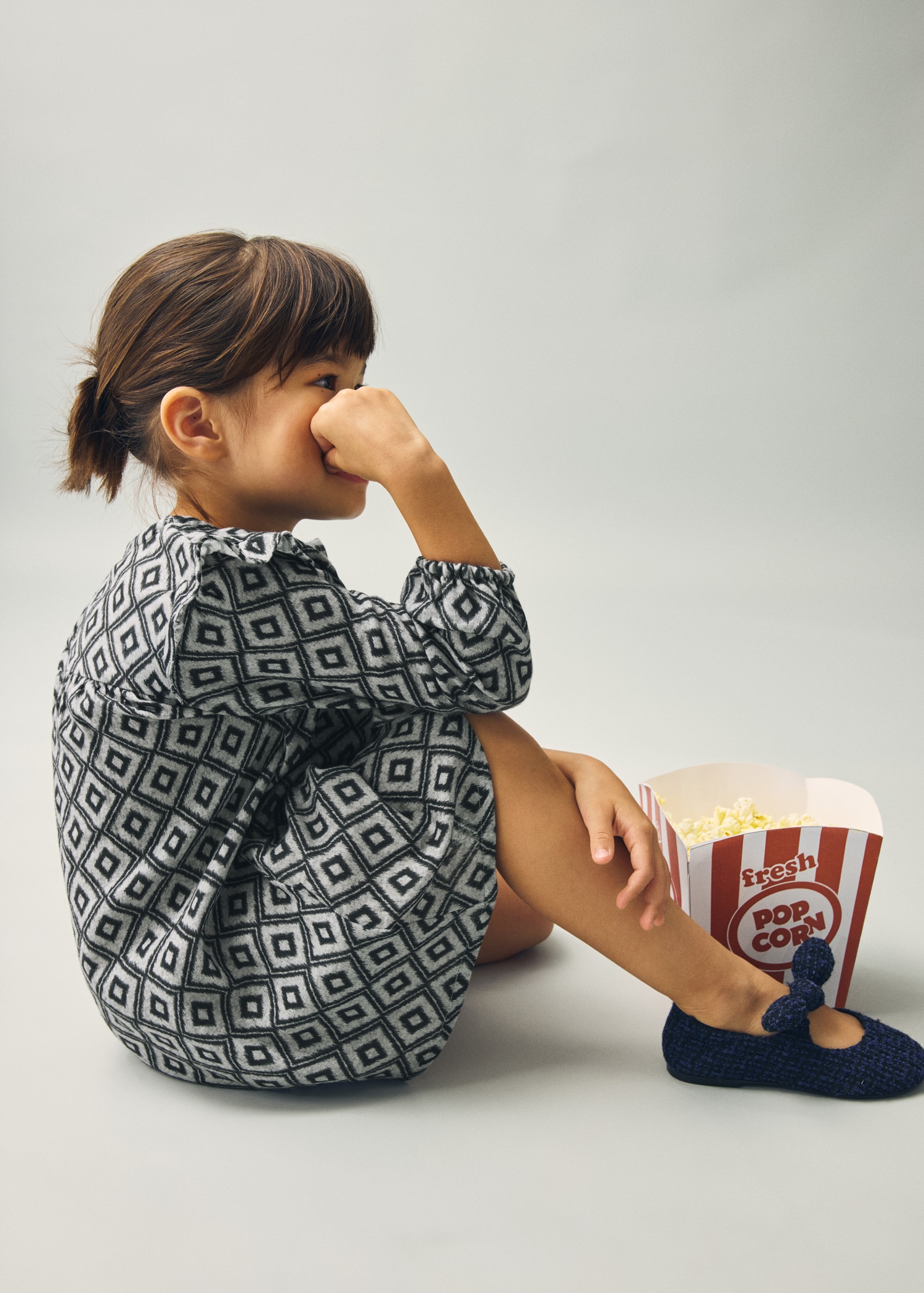 Vestito stampa etnica Bambini MANGO Italia - Main Image