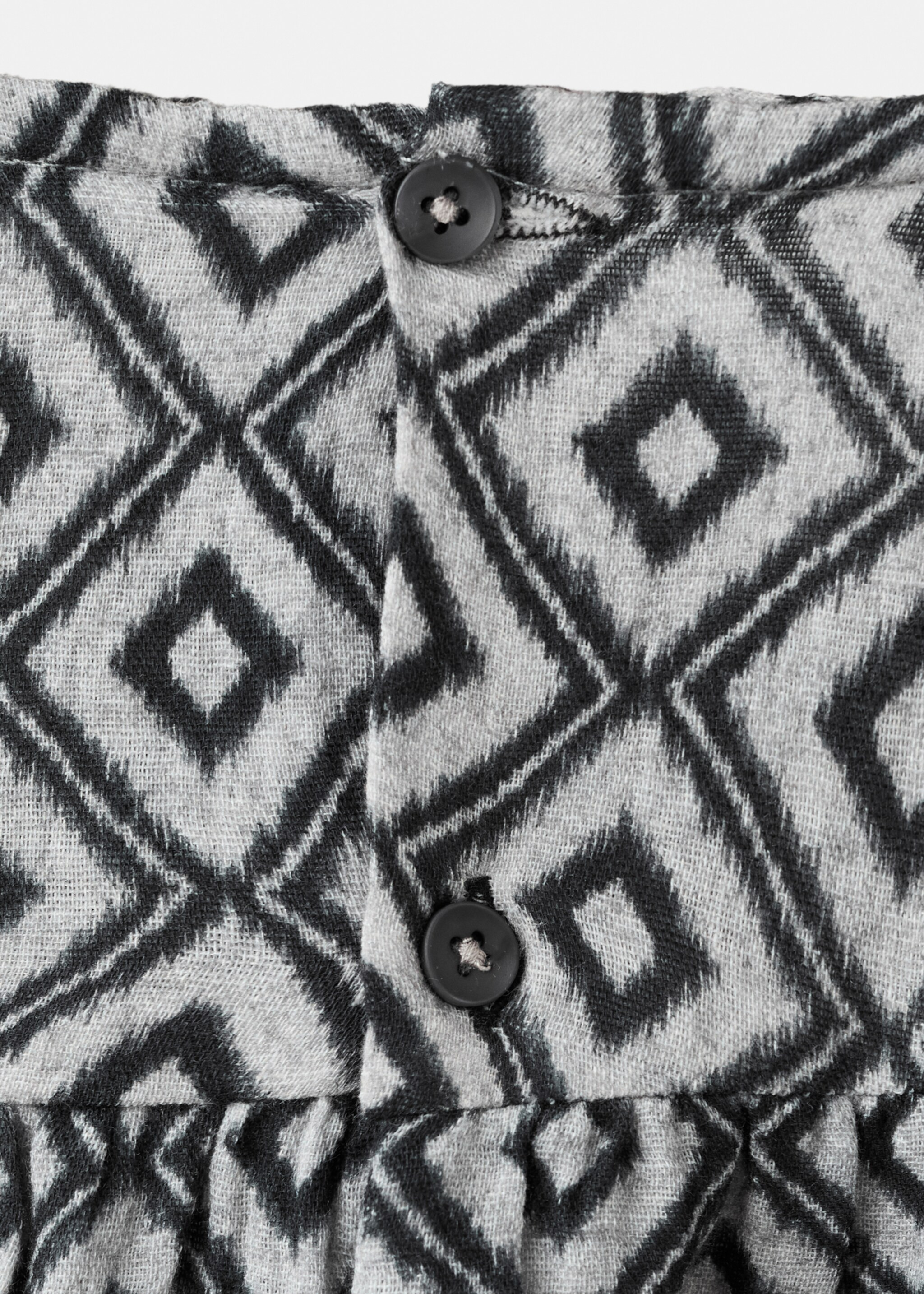 Ethnic print dress - Детальніше про товар 0, Чорний. Ref: 17086335-00.