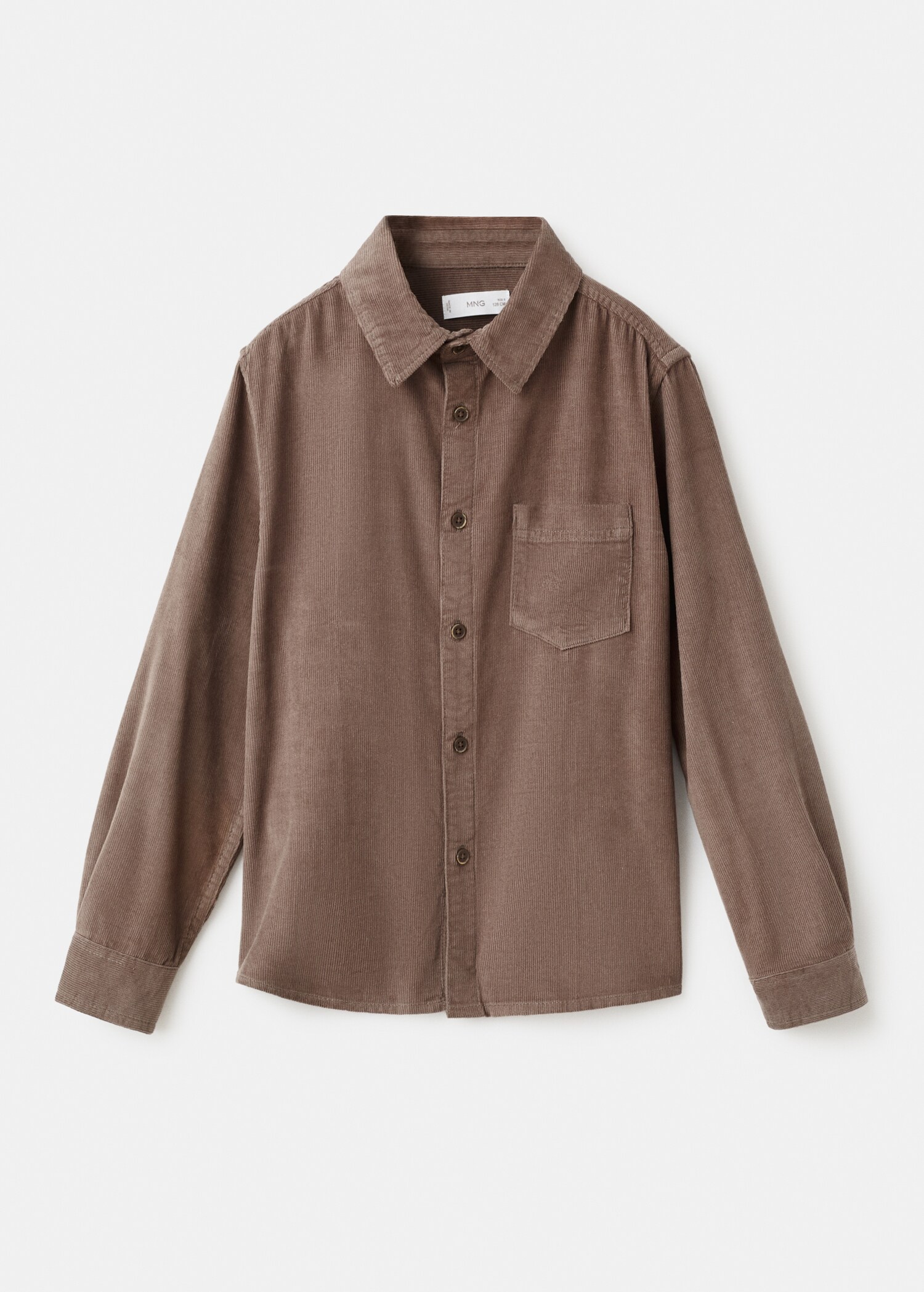 Regular-fit corduroy shirt - Article without model