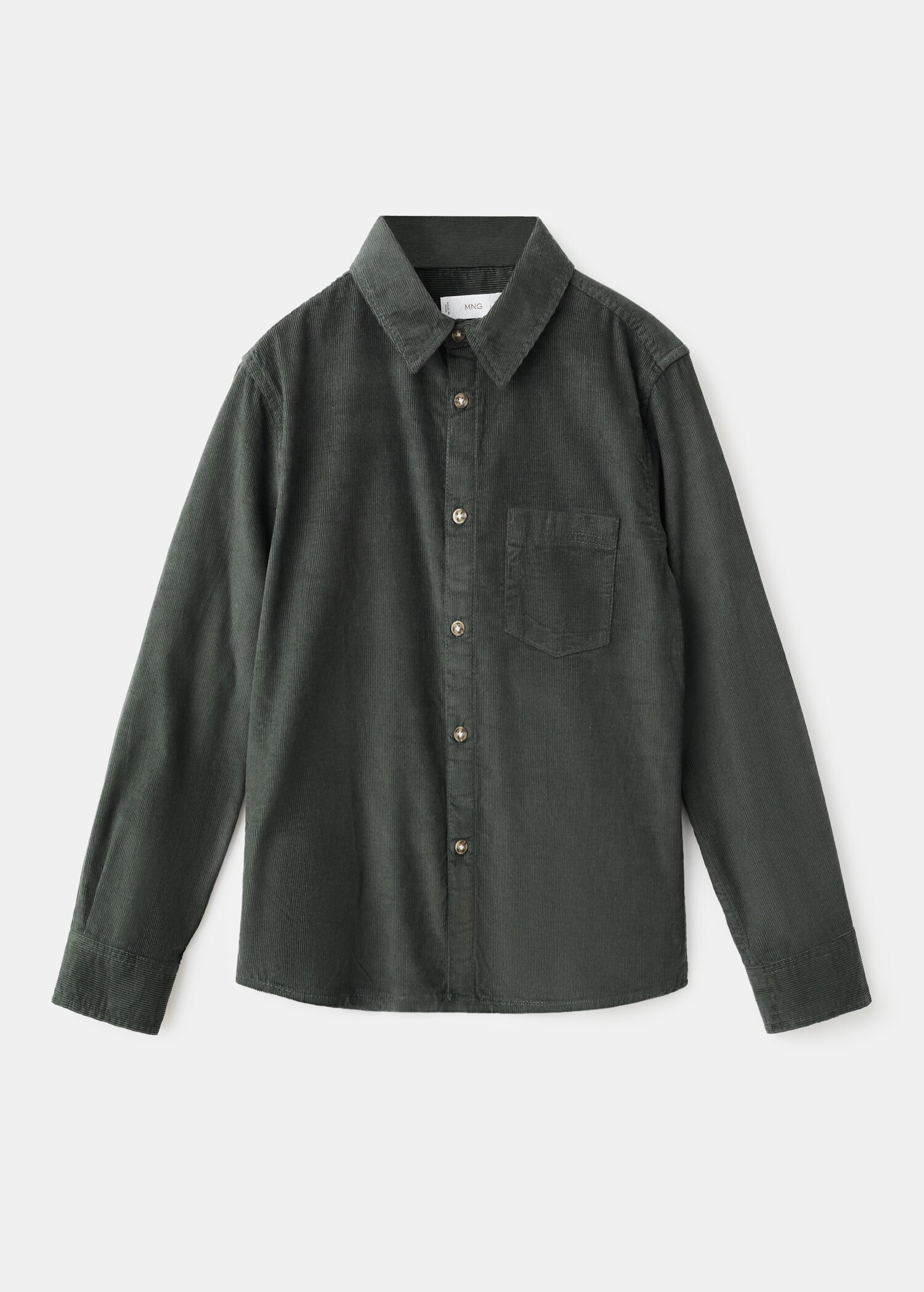 Regular-fit corduroy shirt - Article without model