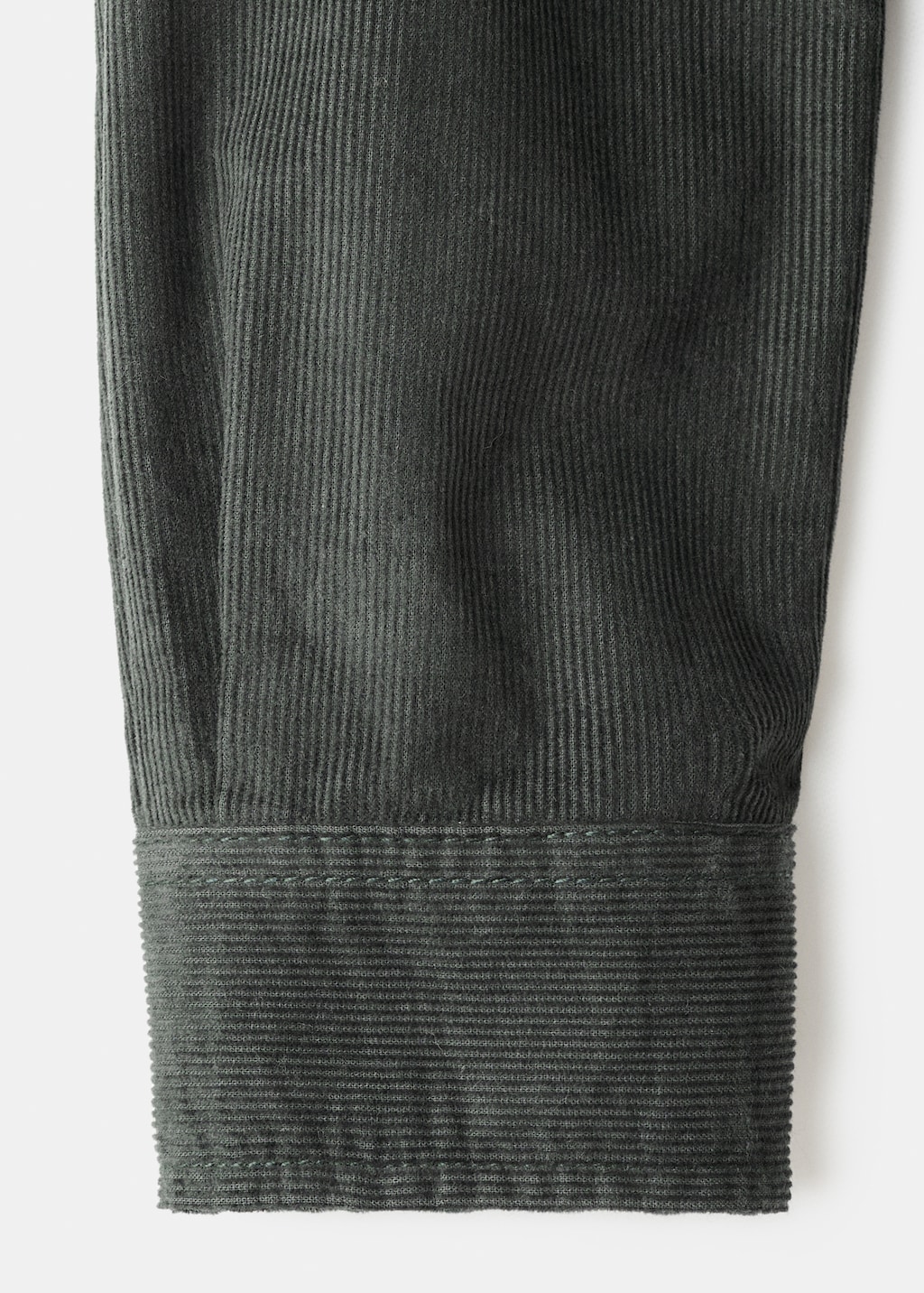 Regular-fit corduroy shirt