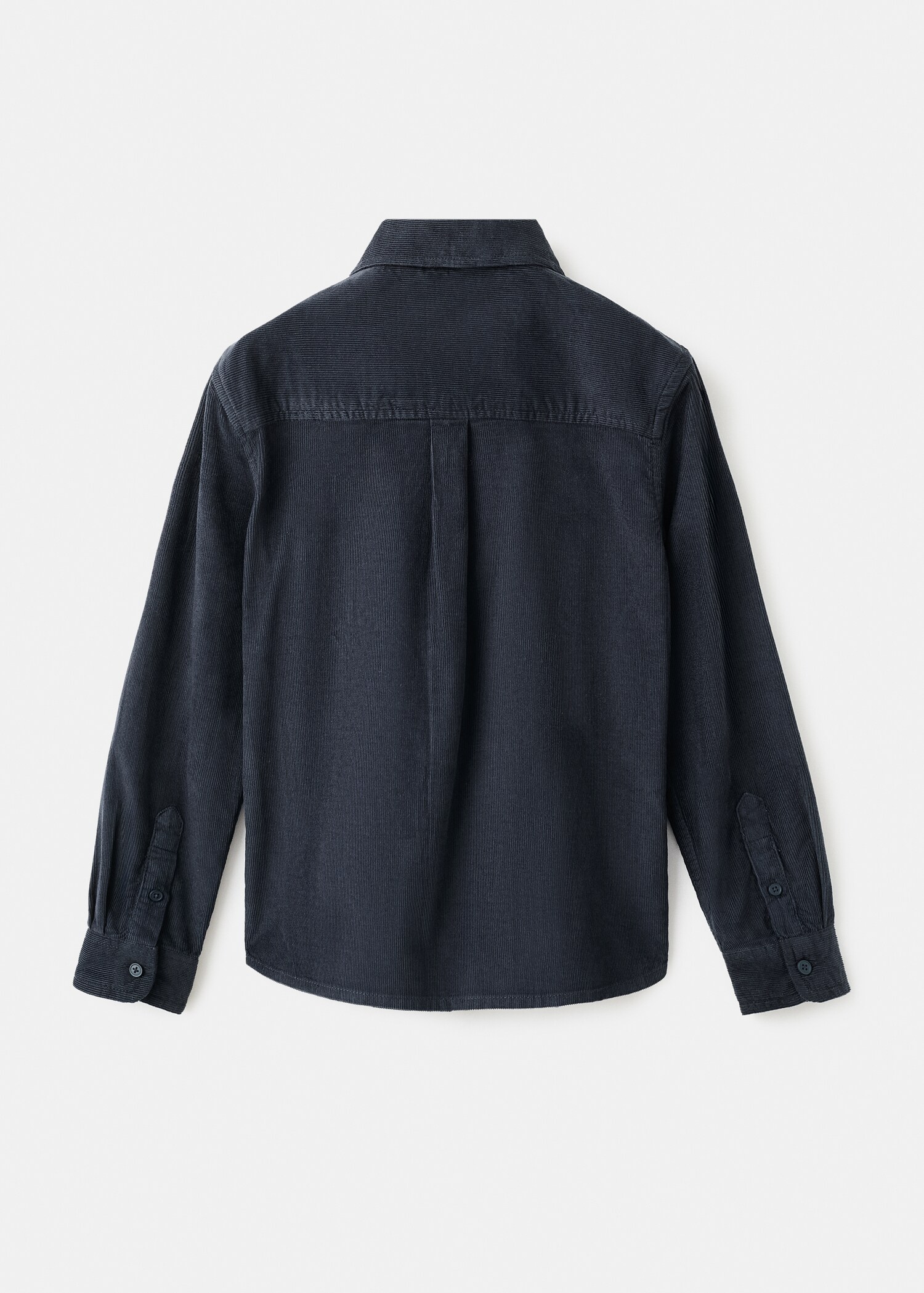 Regular-fit corduroy shirt - Reverse of the article