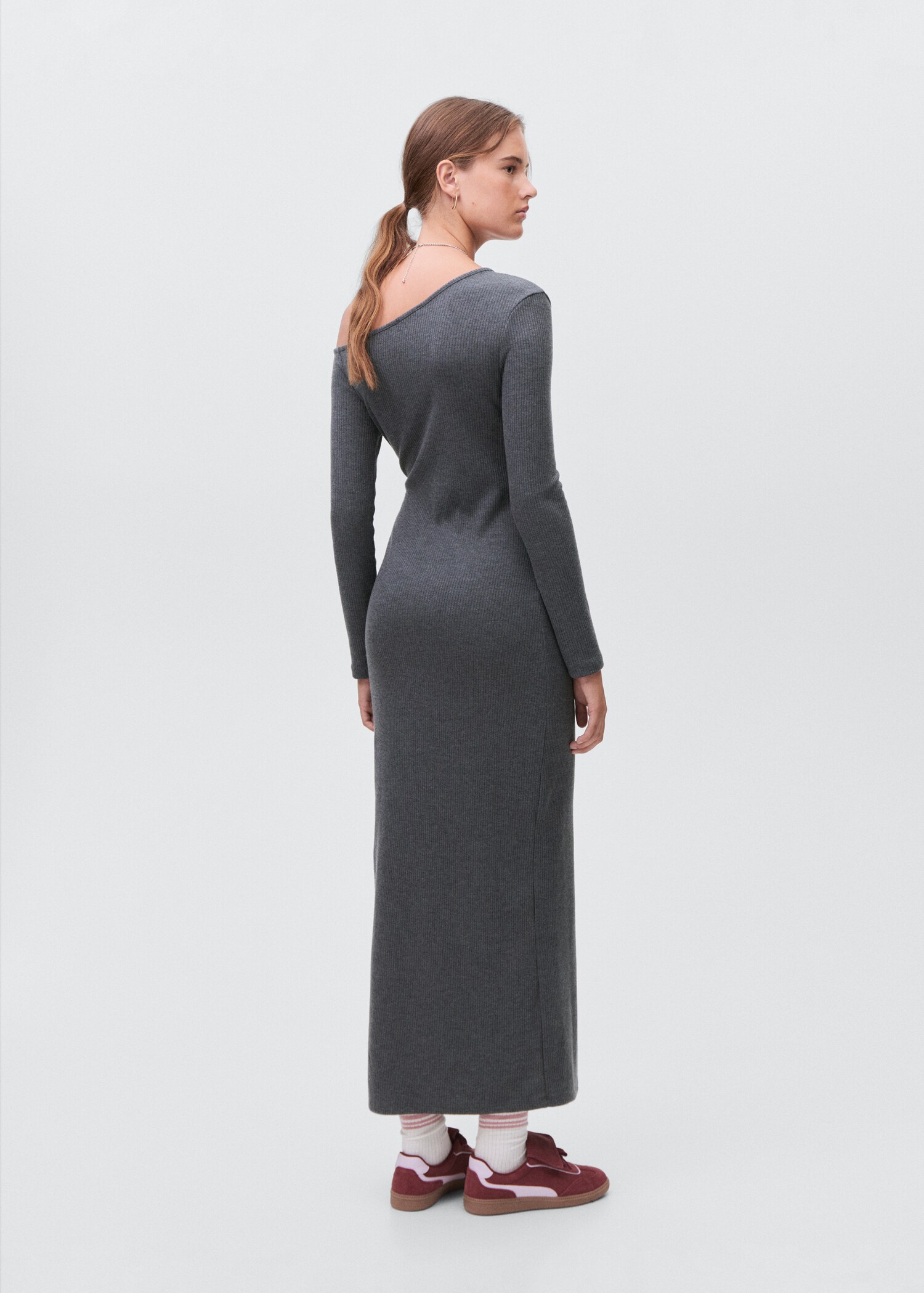 Robe longue cut out - Verso de l’article