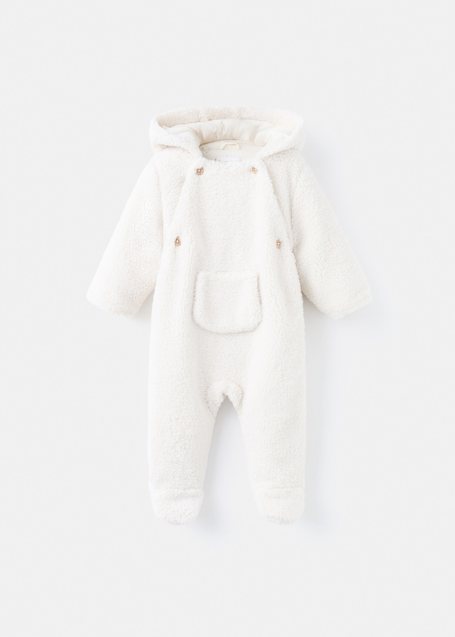 Long shearling coat - Article without model