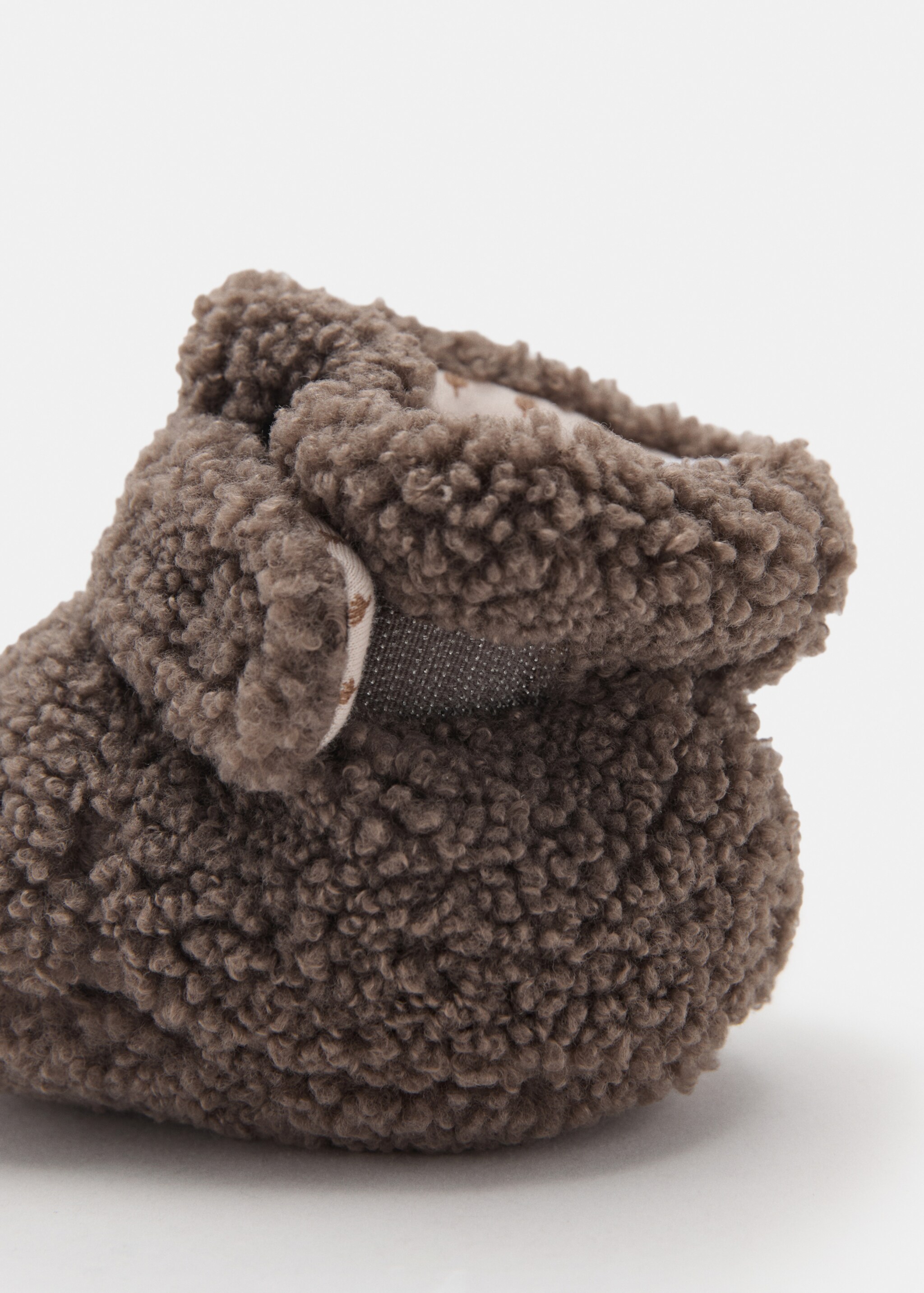 Lamb booties - تفاصيل المنتج 8, شوكولاتة. Ref: 17086347-00.