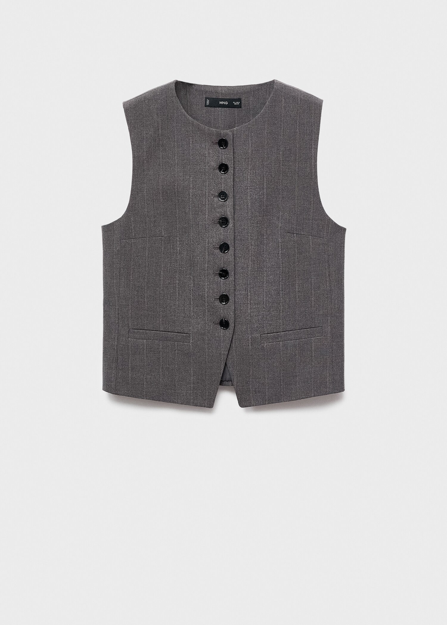 Waistcoat with jewel buttons - Article without model