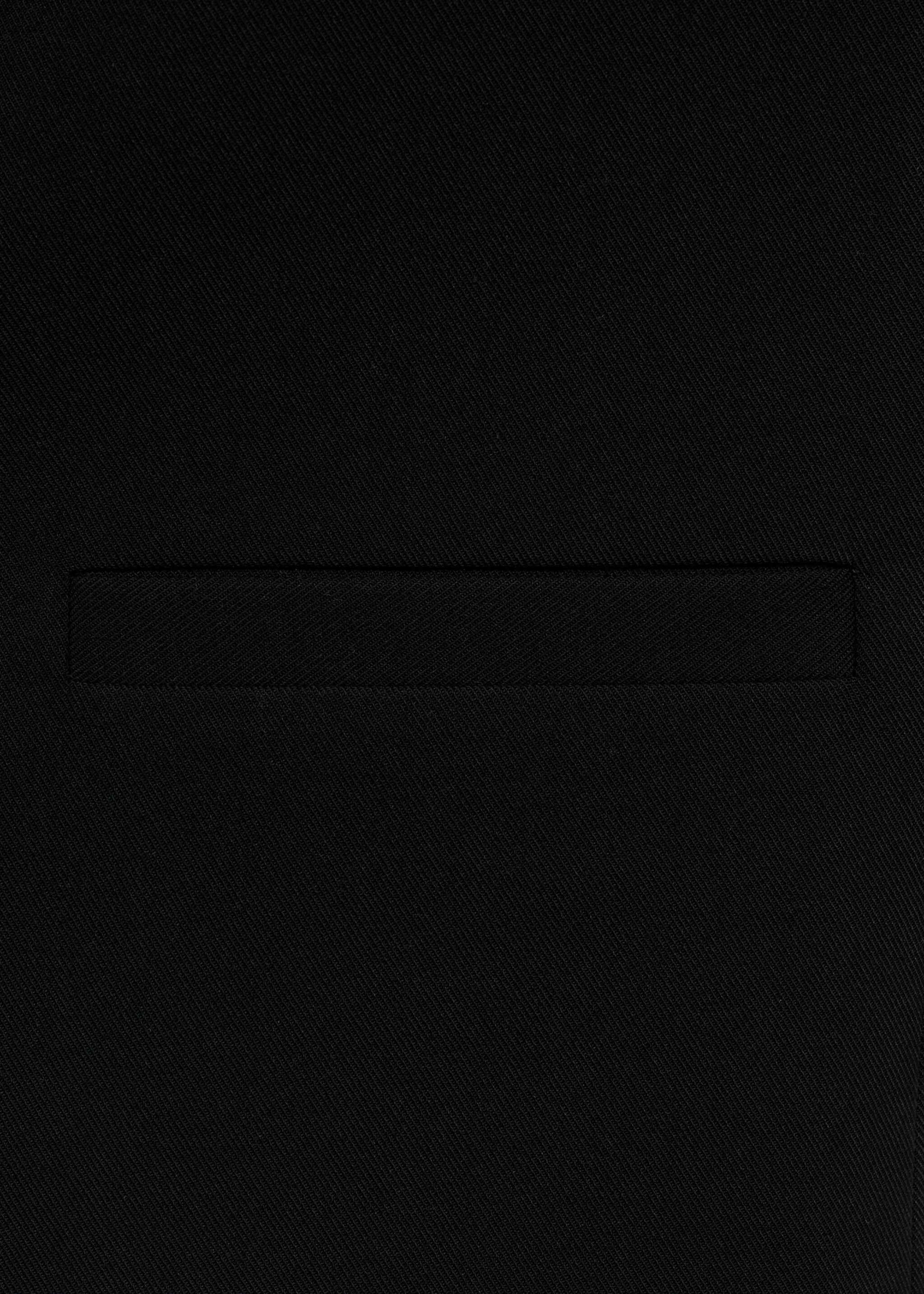Waistcoat with jewel buttons - Details of the article 0, Black. Ref: 17086349-00.