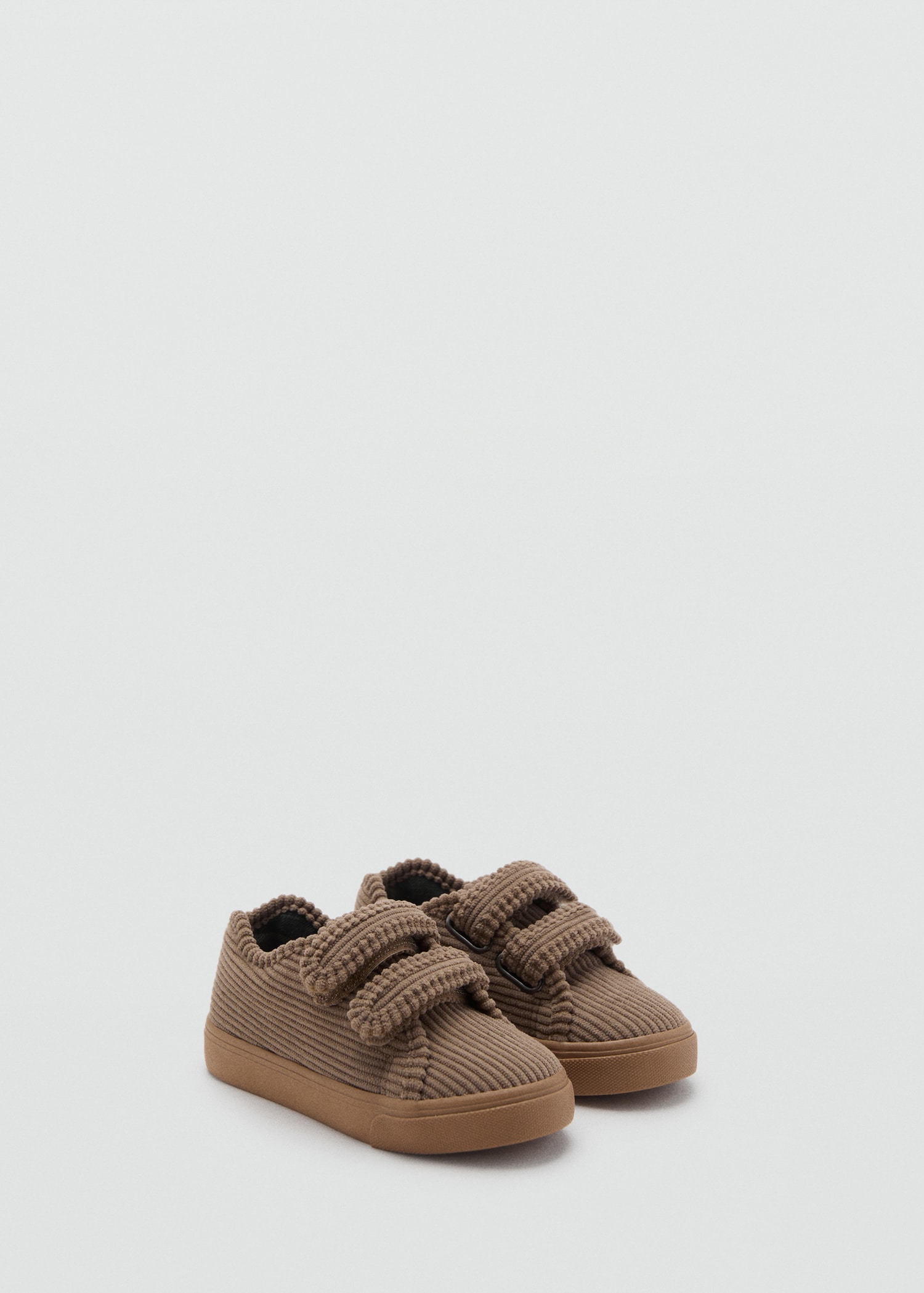 Sneaker velluto a coste velcro Bambini MANGO Italia
