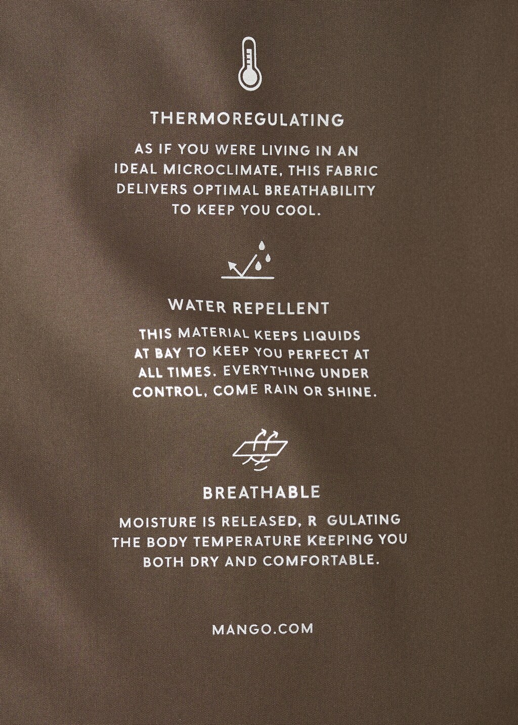 Padded anorak with faux-fur hood