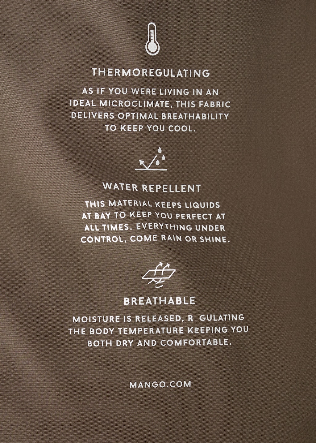 Padded anorak with faux-fur hood