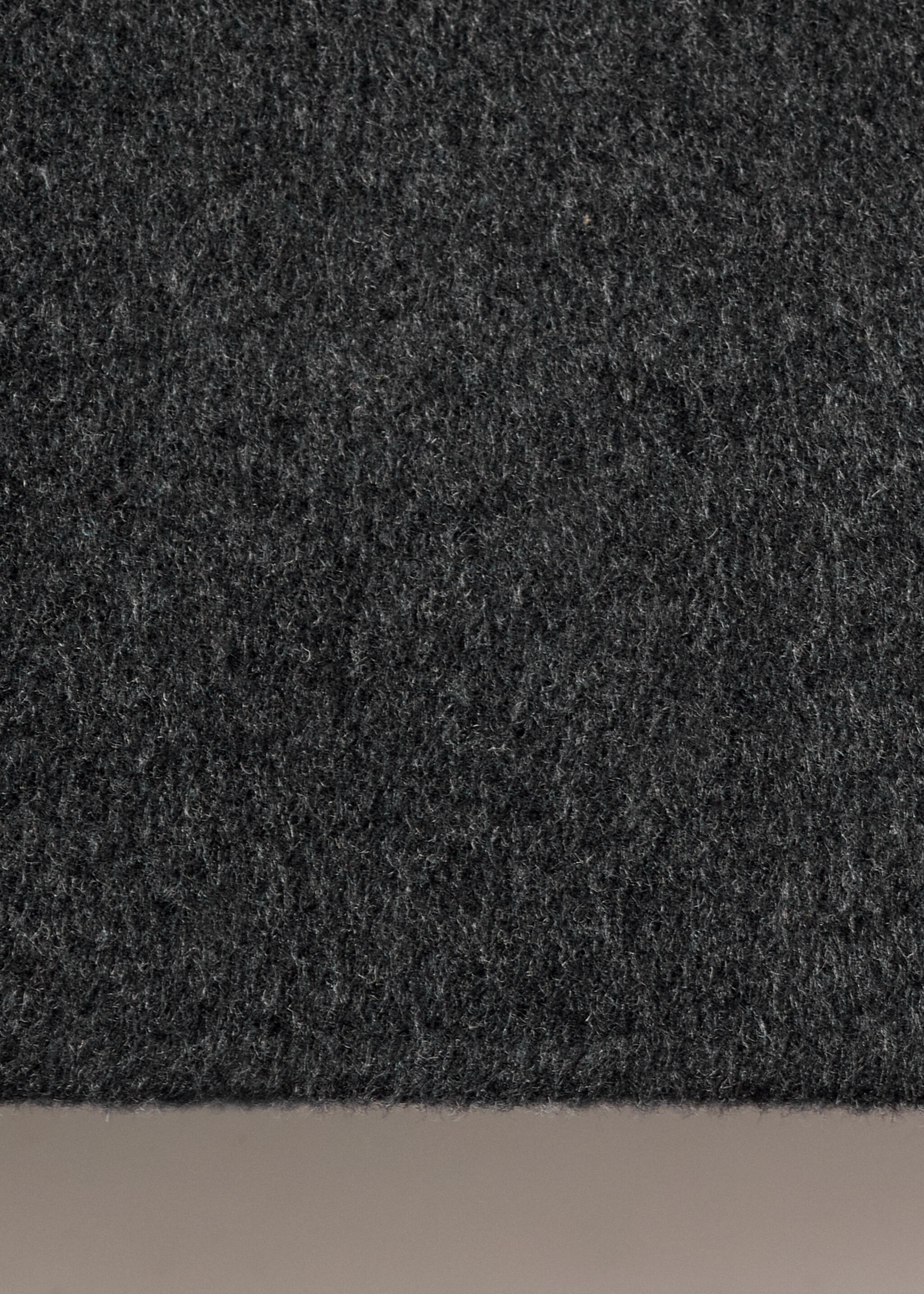 Wool top with three-quarter sleeve - Details of the article 0, Grey. Ref: 17086356-00.