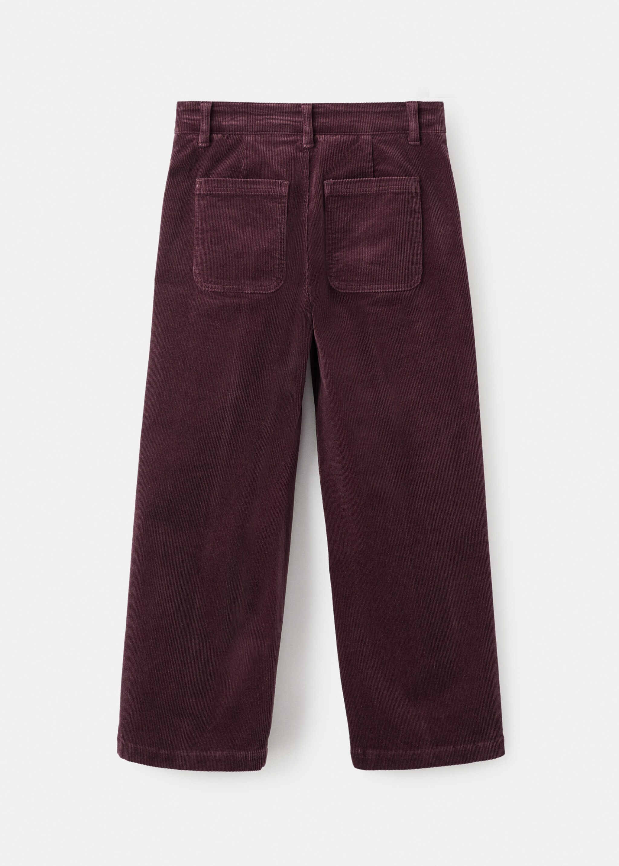 Trousers cris - Reverse of the article, Burgundy. Ref: 17086723-00.