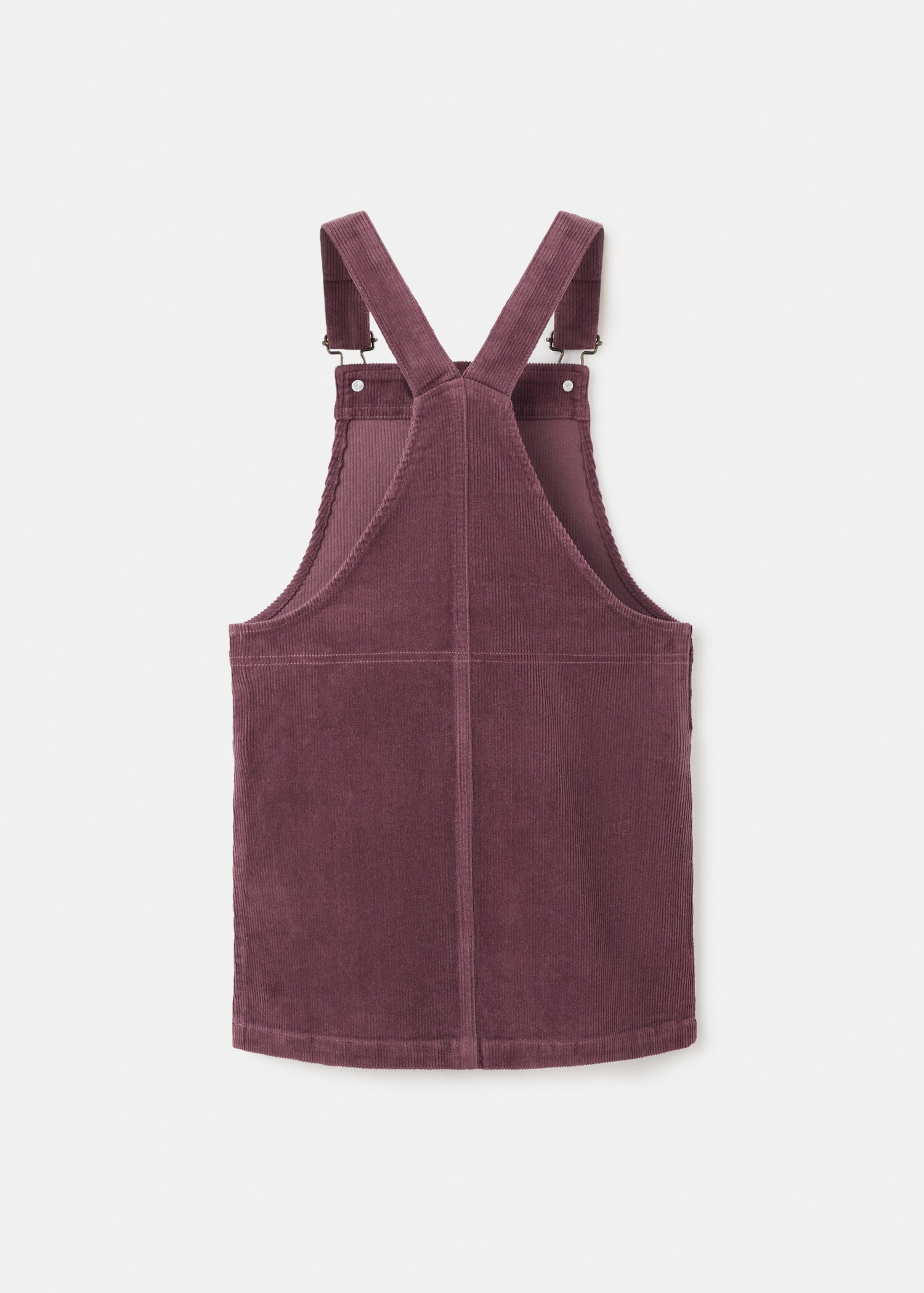 Corduroy pinafore dress - Reverse of the article