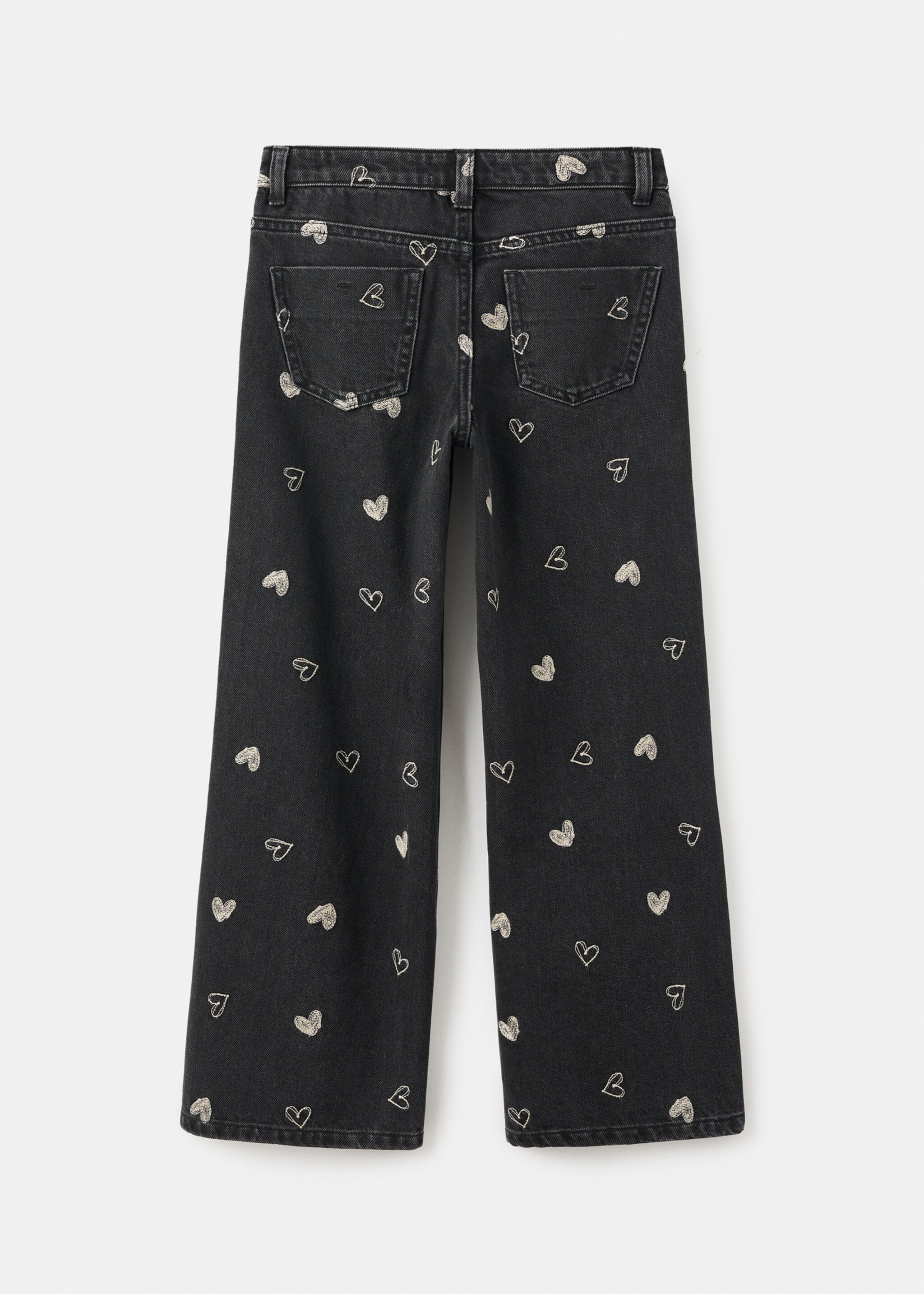 Jeans mila - Verso de l’article, Black denim. Ref: 17086725-00.
