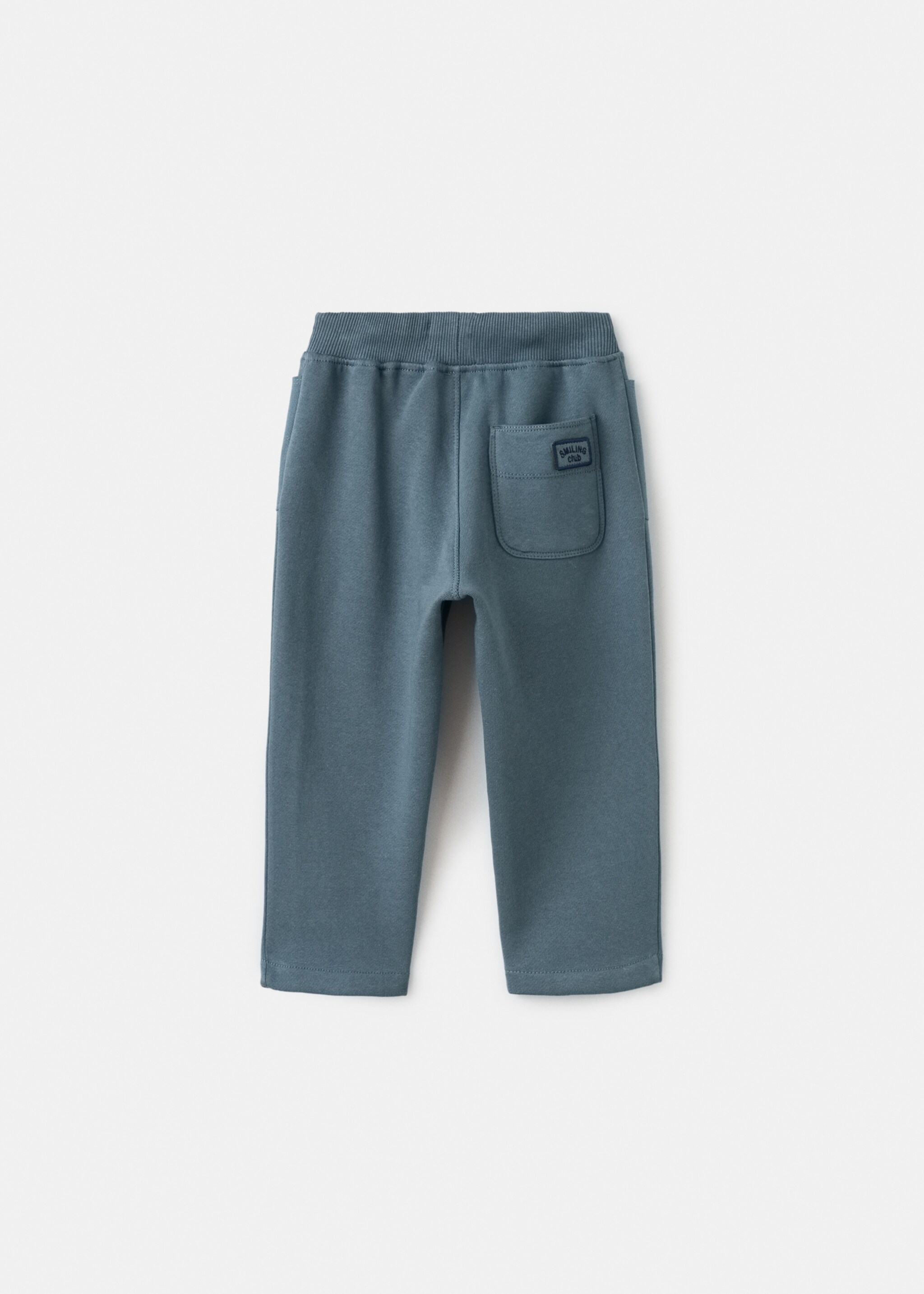 Joggers algodón cordón - Reverso del artículo, Verde agua. Ref: 17086729-00.
