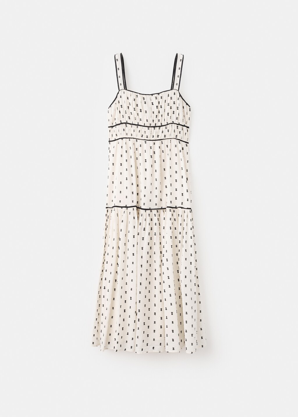 Plumeti midi dress - image 5