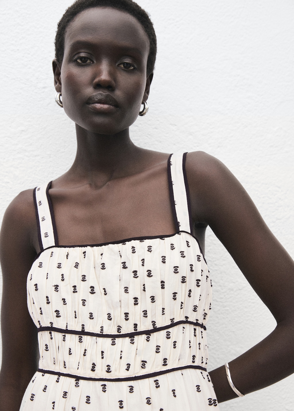 Plumeti midi dress - image 4