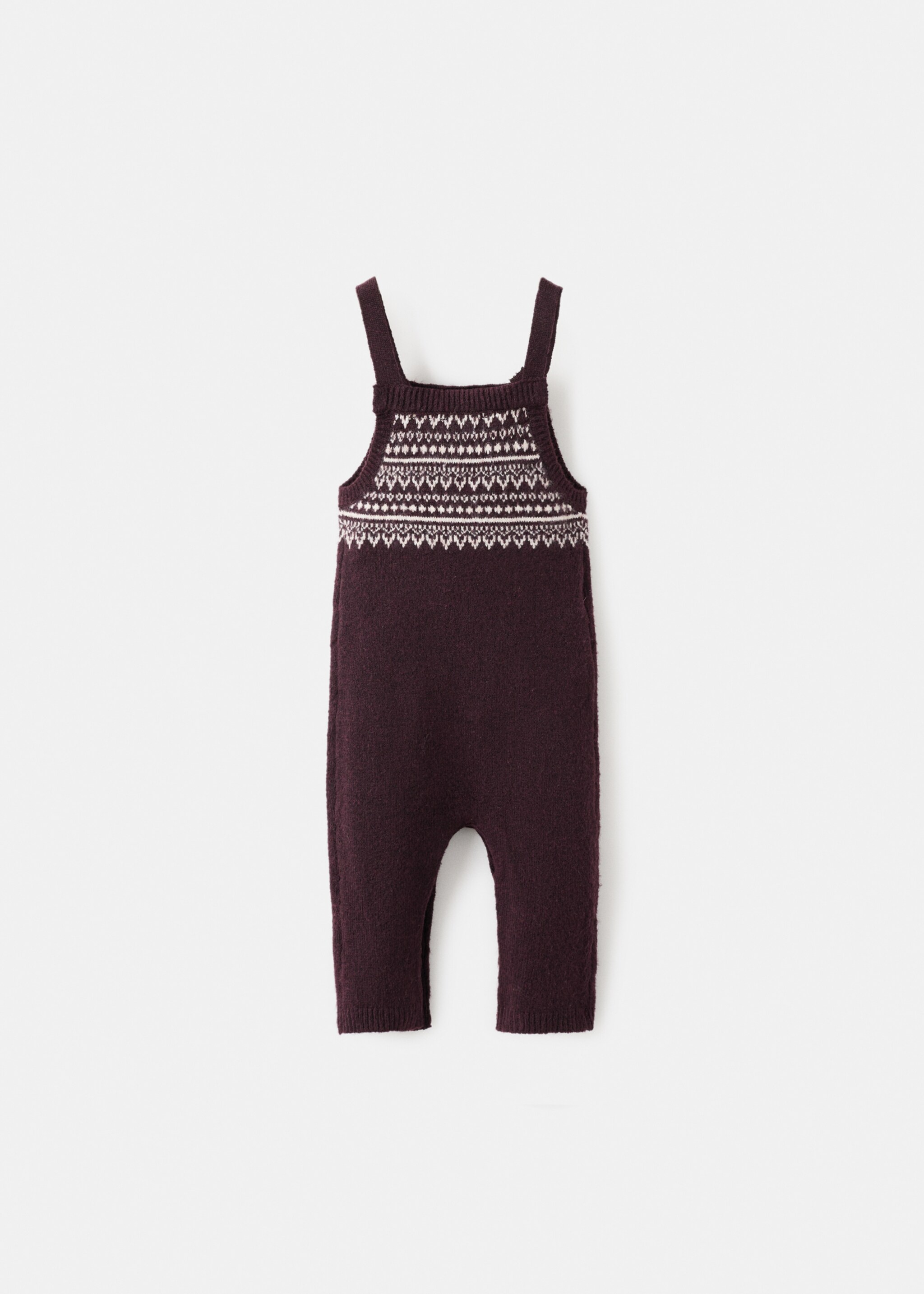 Dungarees jasper - Reverse of the article, Burgundy. Ref: 17086735-00.