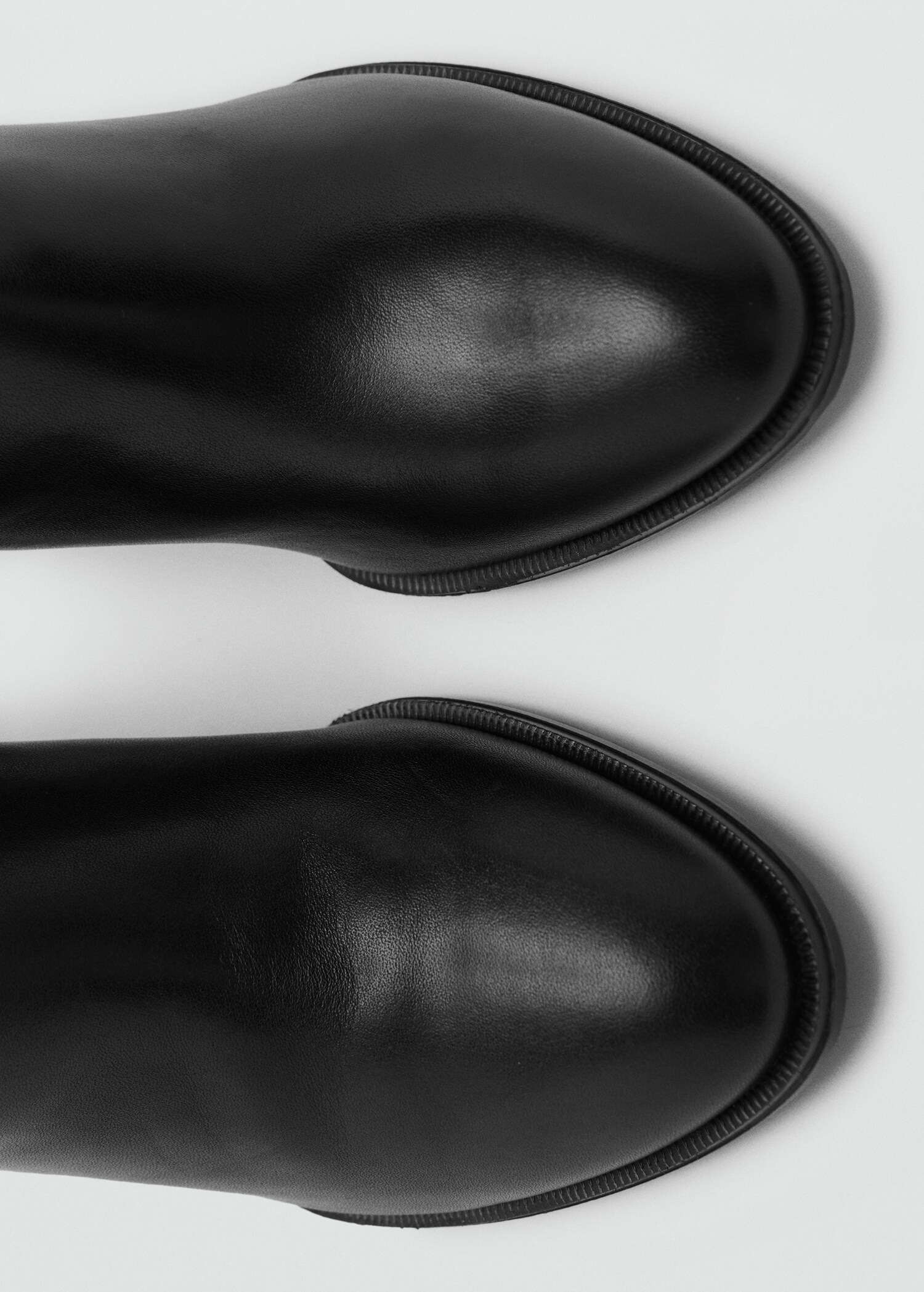 Leather block-heel boots - Details of the article 2