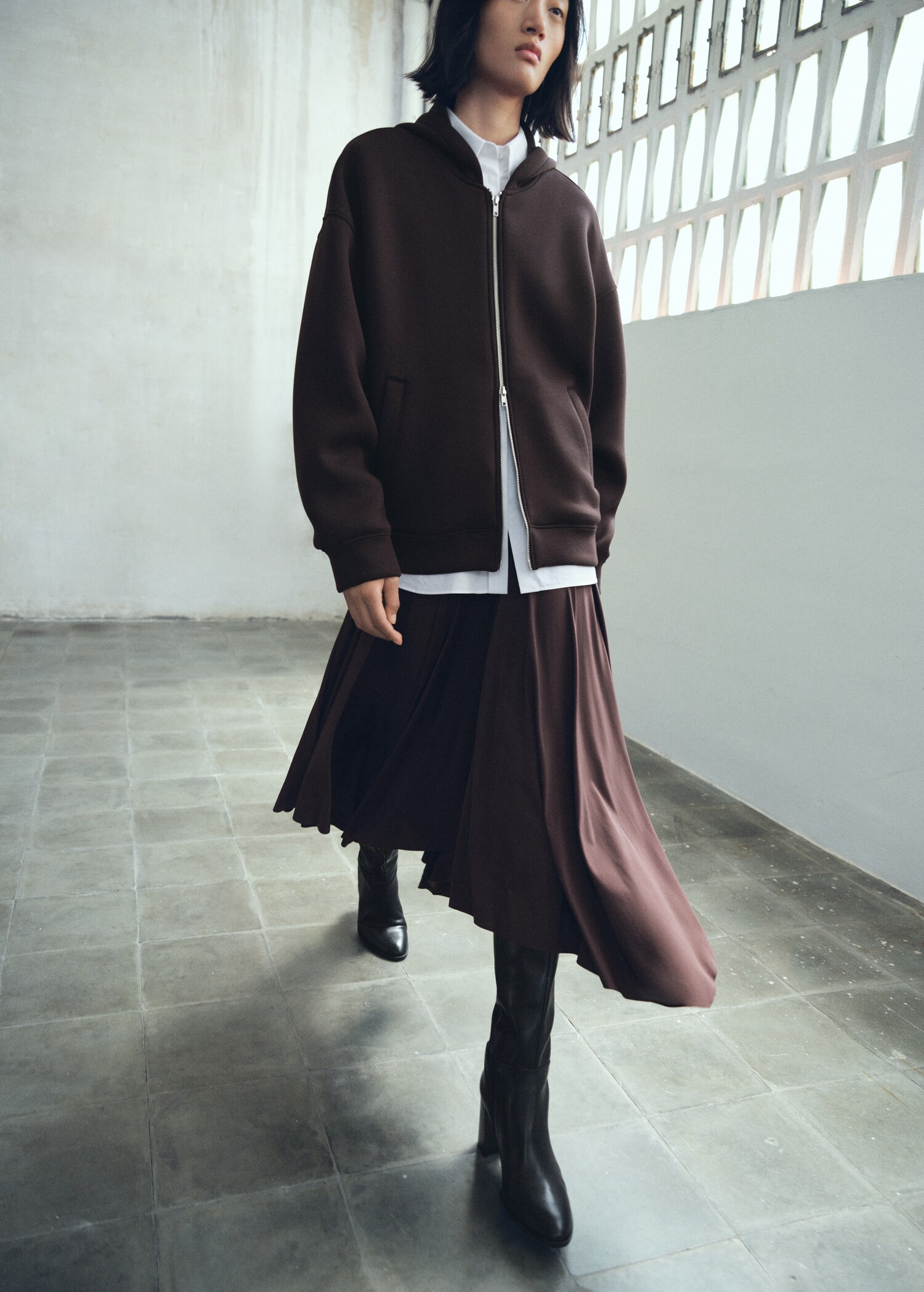 Leather block-heel boots - Details of the article 9