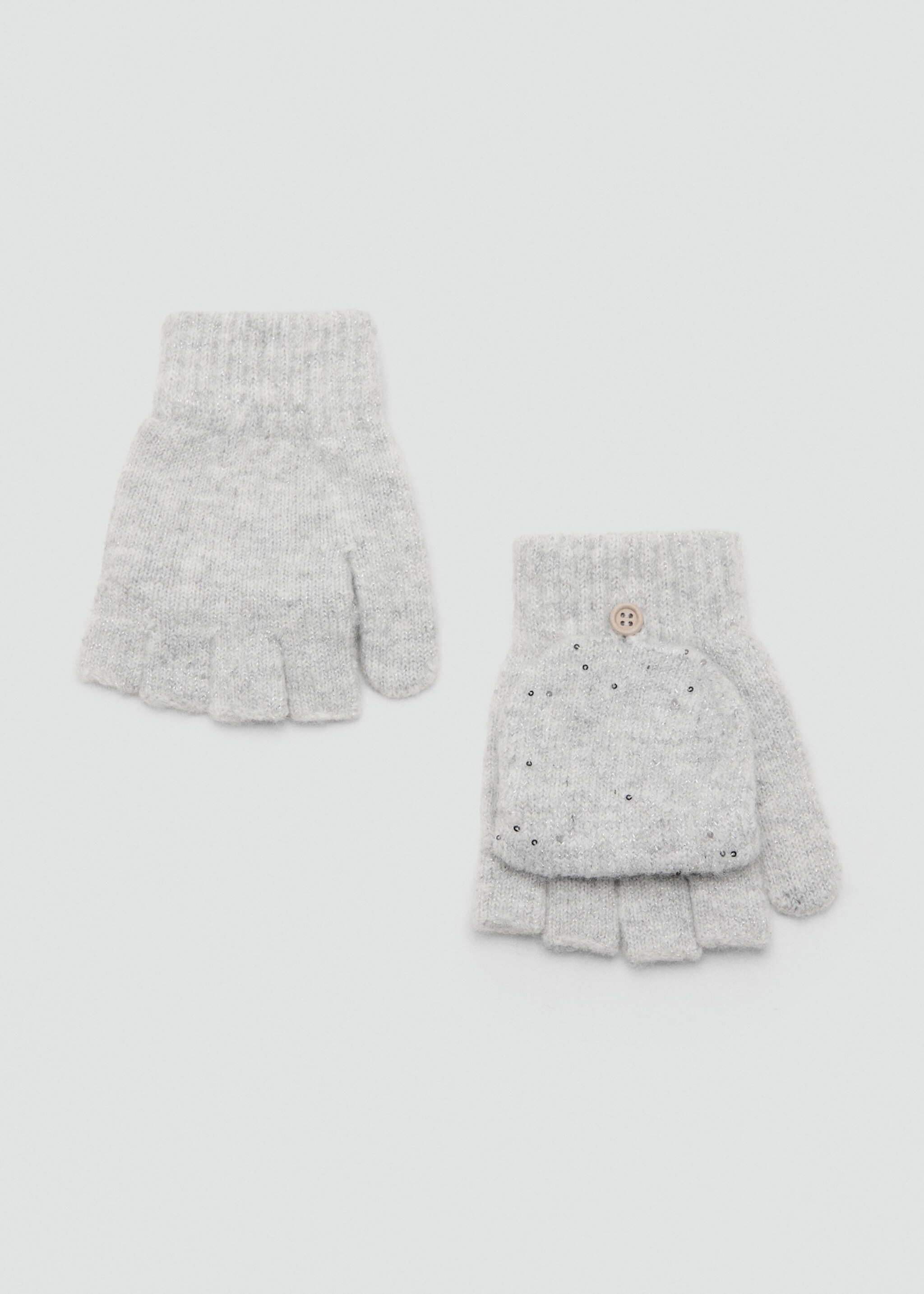 Gloves lurexg - Товар без моделі, Сірий. Ref: 17086741-00.