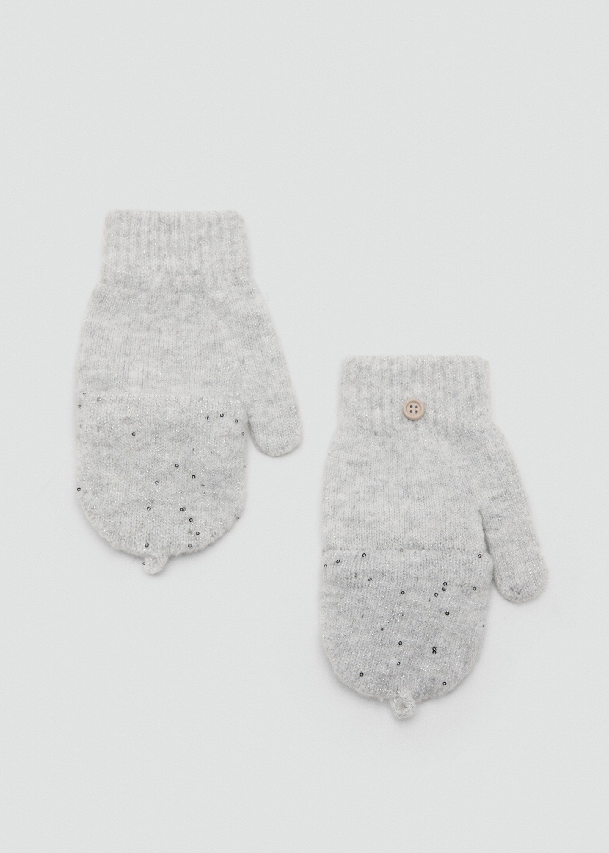 Gloves lurexg - Детальніше про товар 1, Сірий. Ref: 17086741-00.