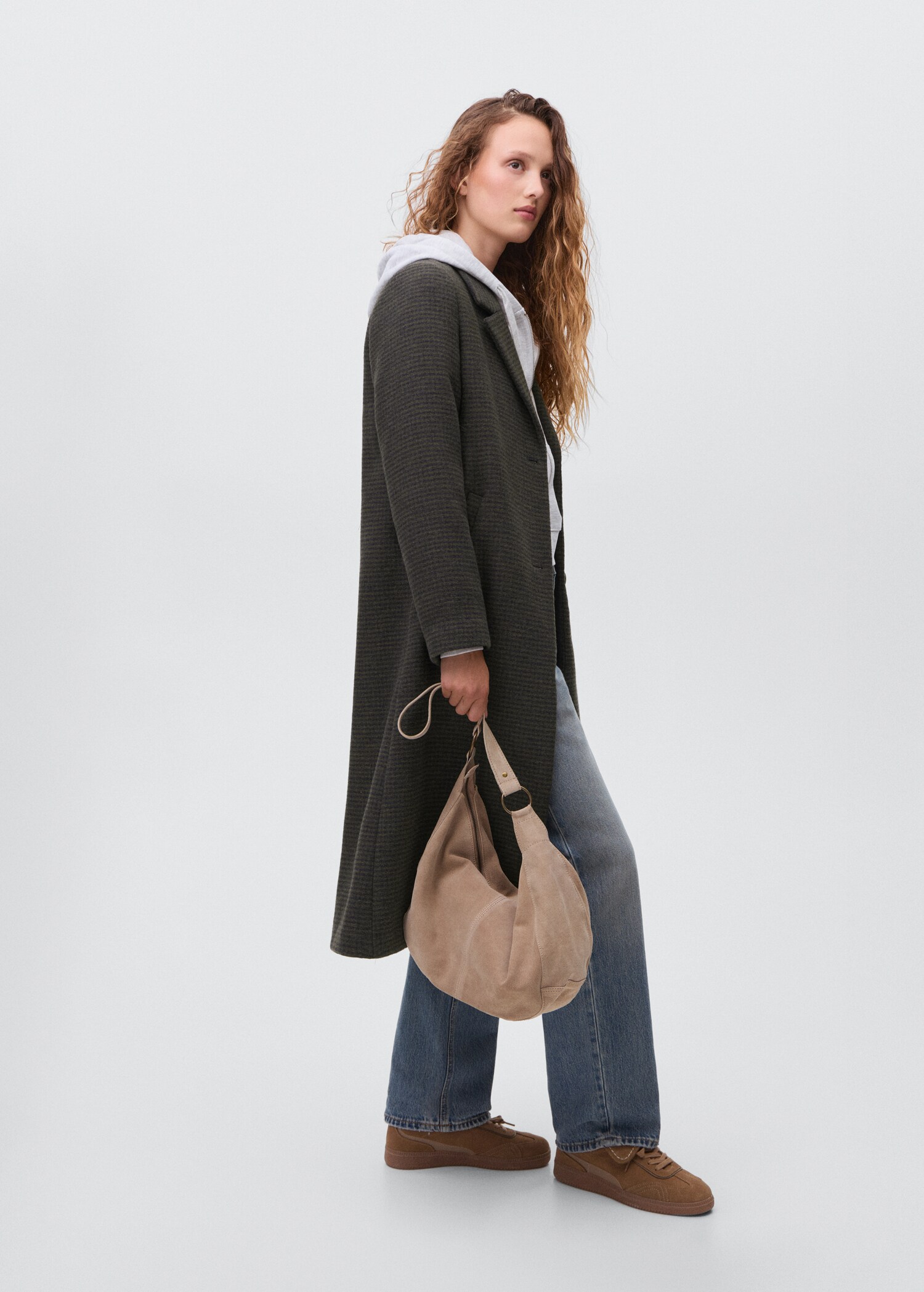 Tweed wool coat - Details of the article 2