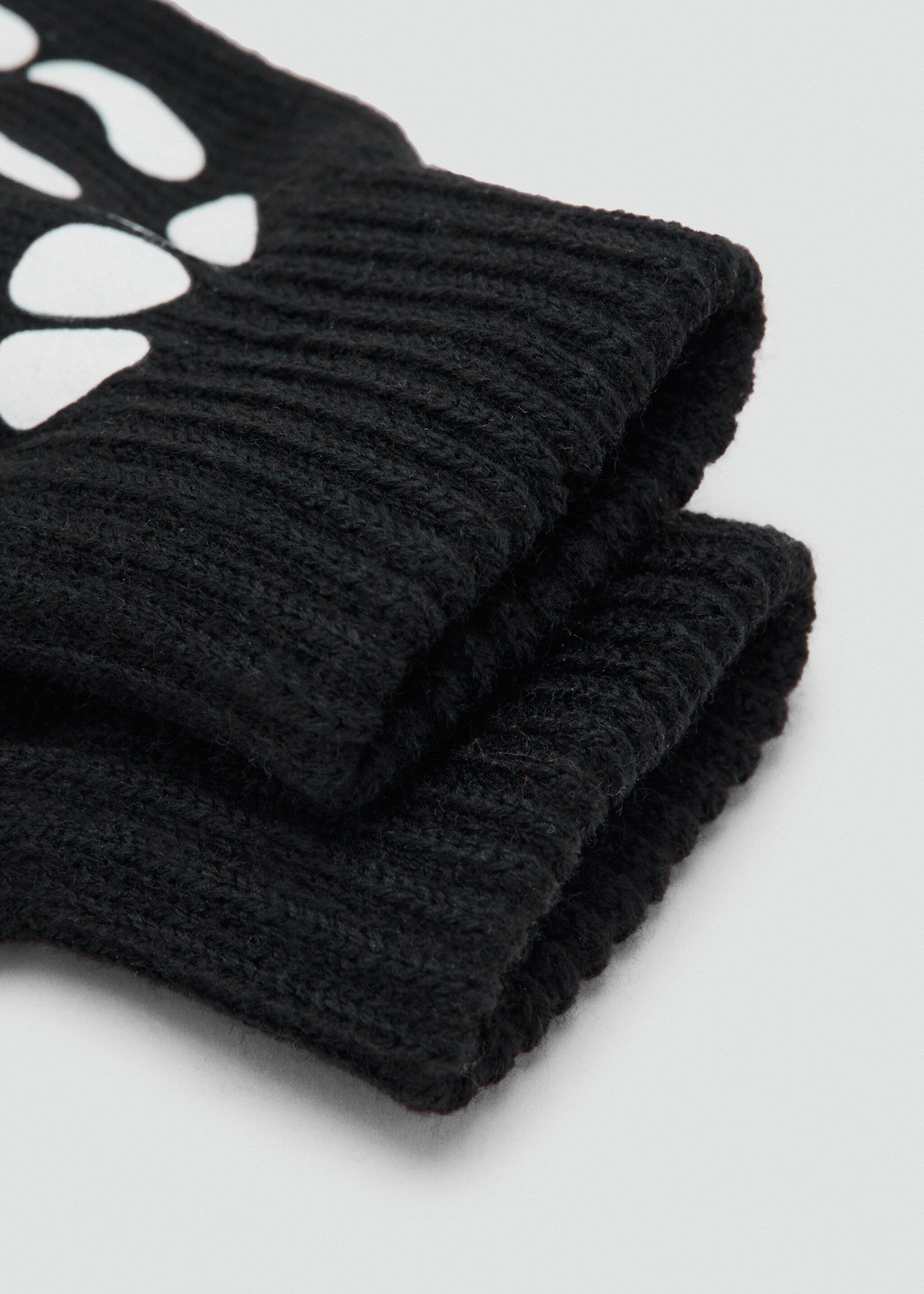 Gloves boneg - Medium plane, Black. Ref: 17087130-00.