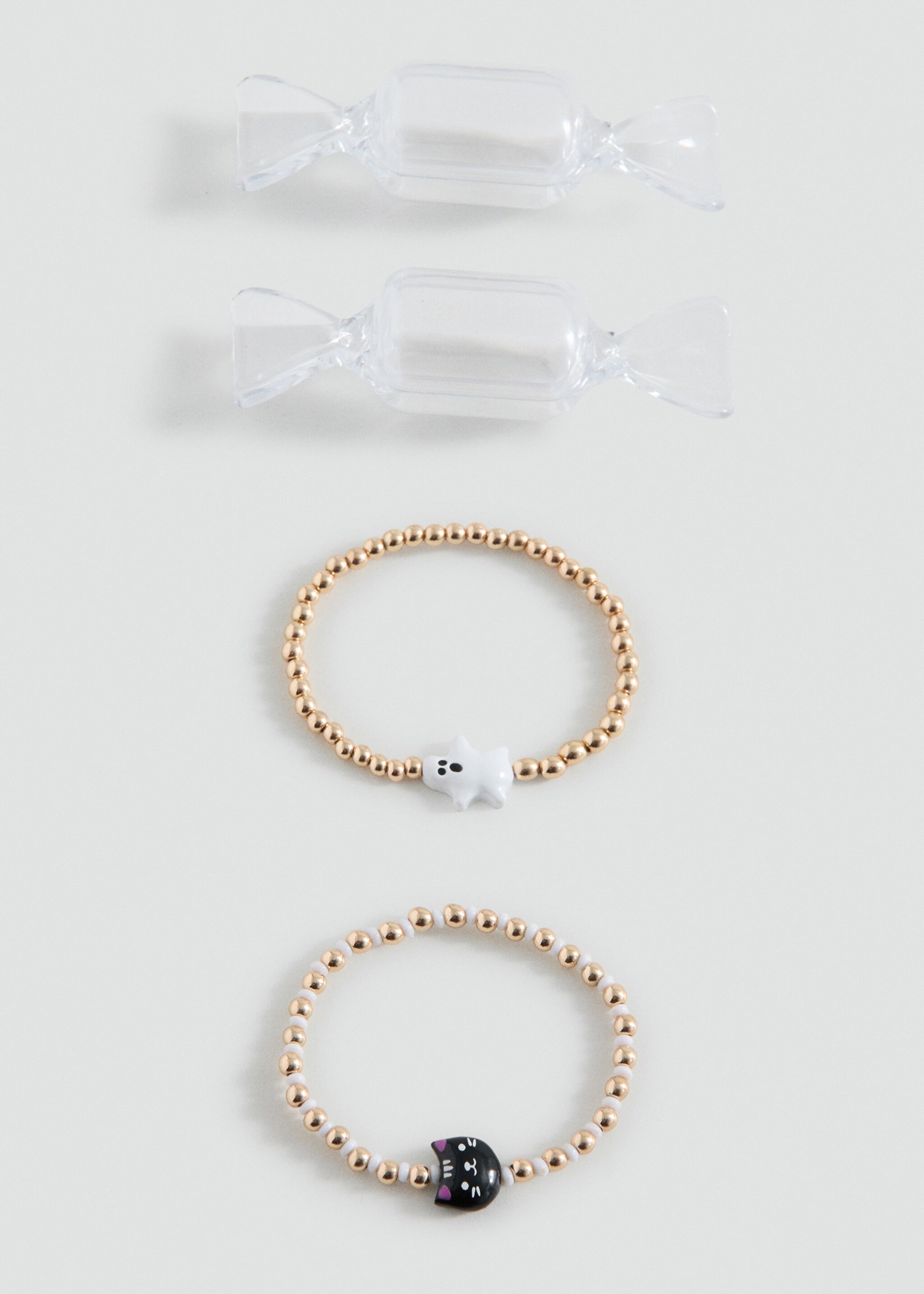 Pack of 2 wristbands - Article without model, Gold. Ref: 17087133-00.