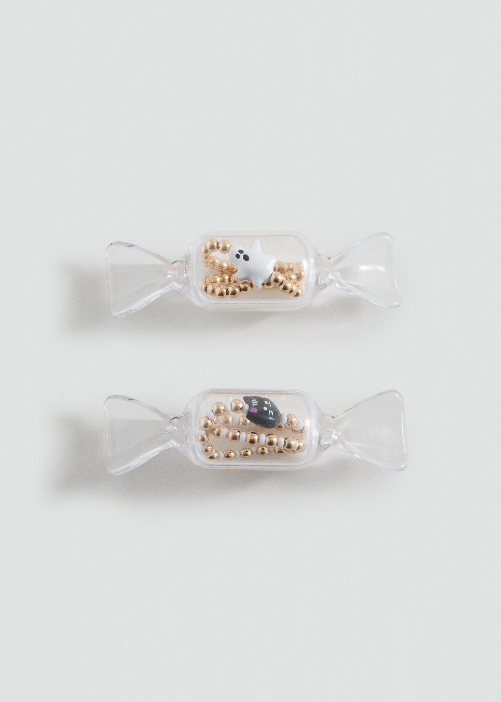 Pack of 2 wristbands - Details of the article 1, Gold. Ref: 17087133-00.